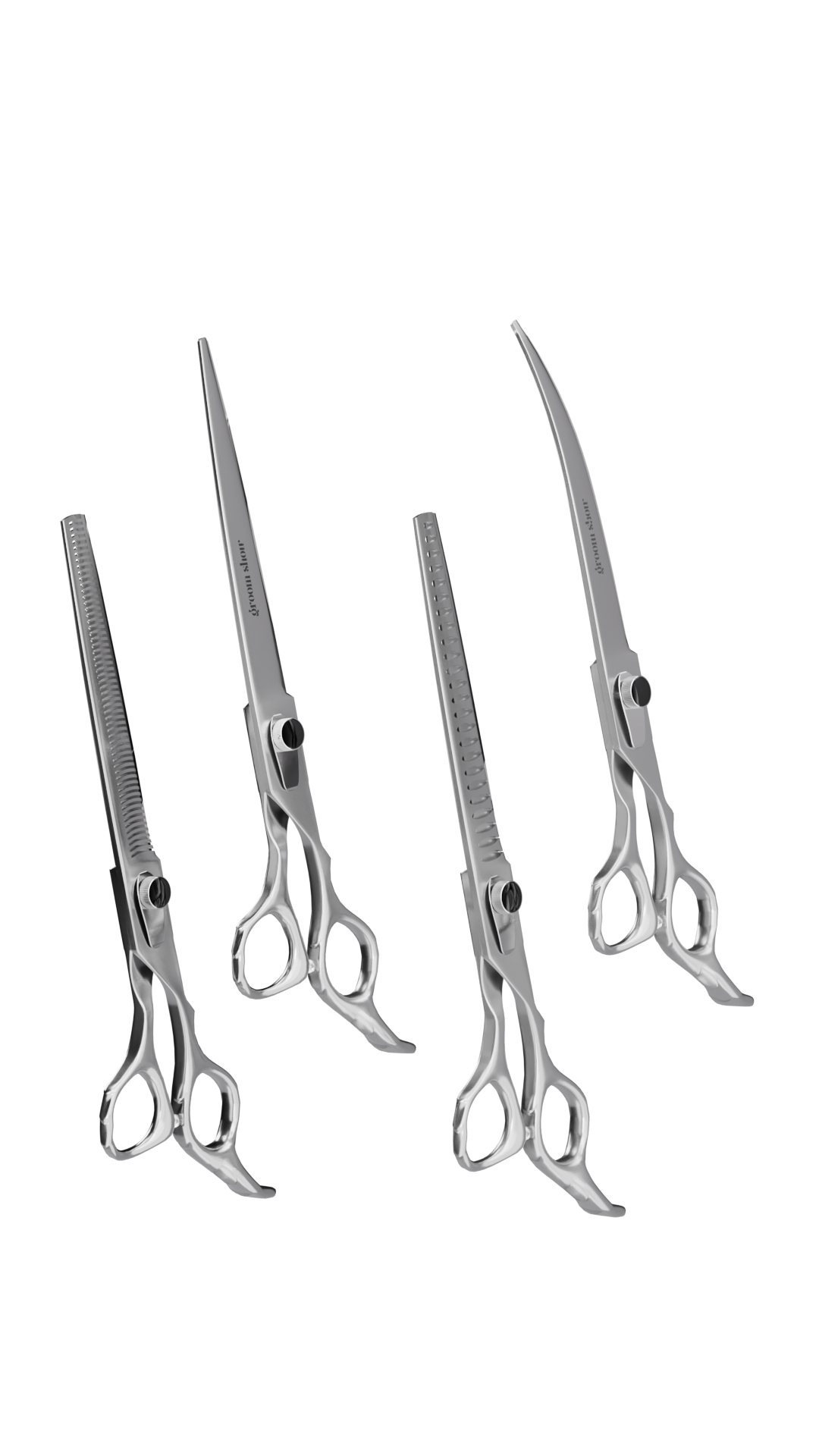 Kit de Tesouras Groom Show Cayman 7,5″ - Groom Show