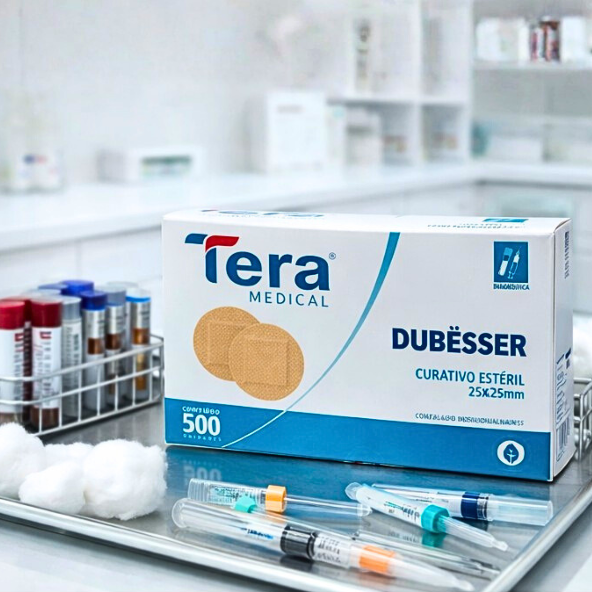 Curativo Estéril Tera Medical – construção e aderência