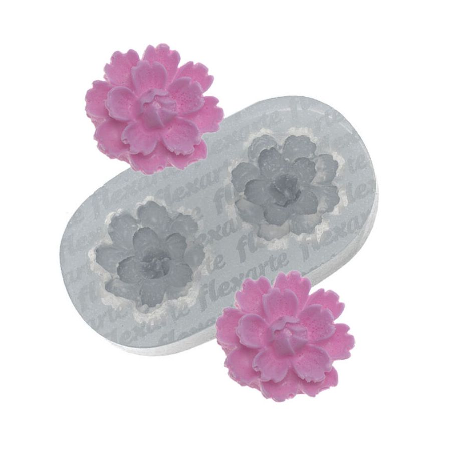 FLEXARTE Rose Flower Silicone Mold