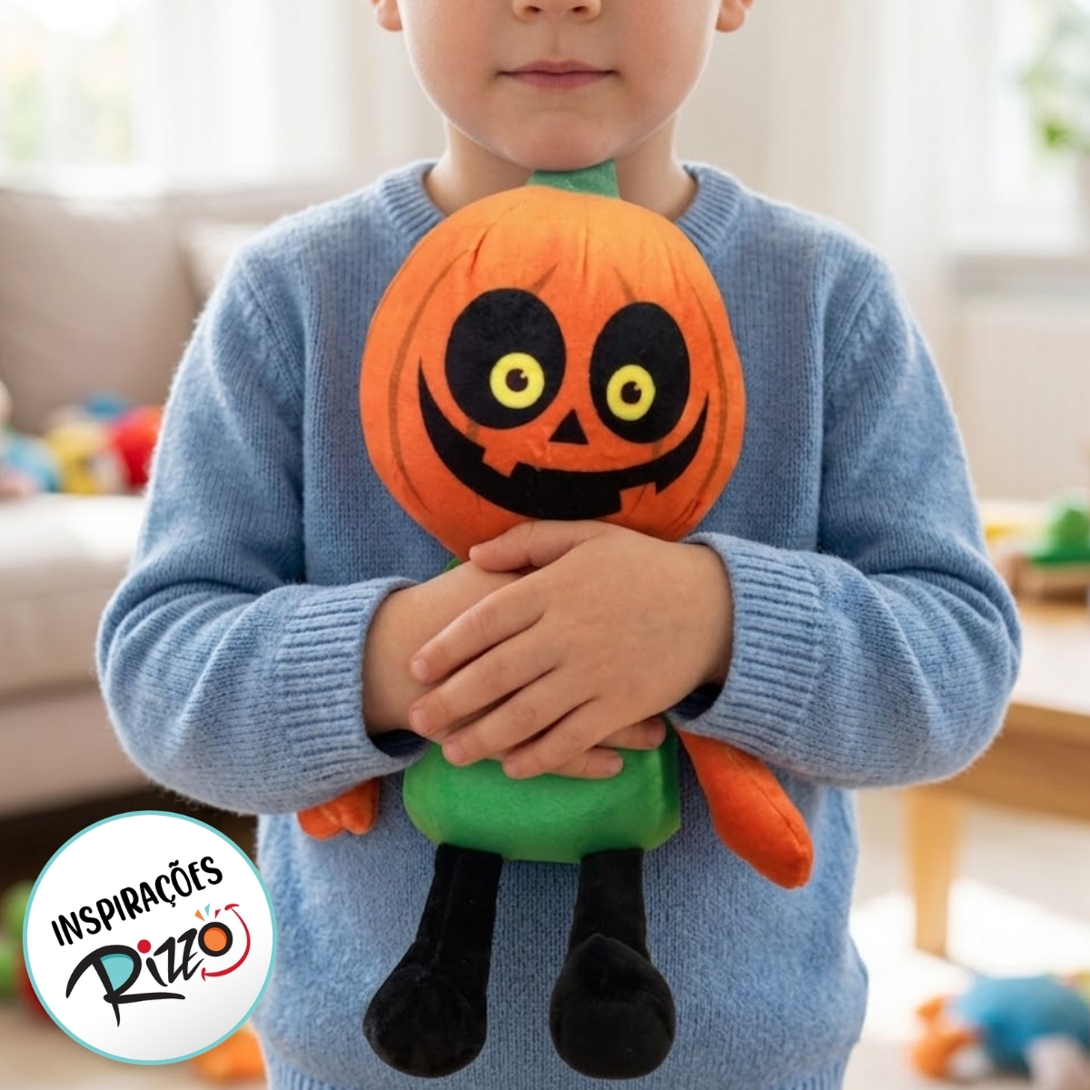 Pelúcia Jack O' Lantern 30 cm - Halloween - 1 unidade - Rizzo