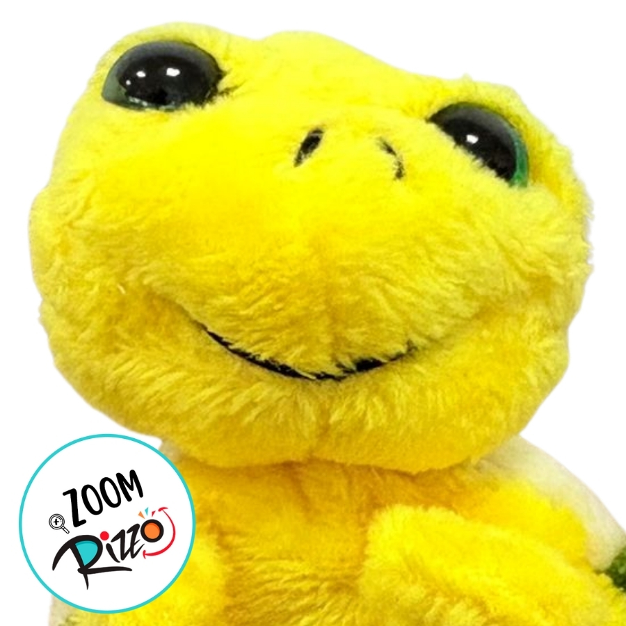 Chaveiro de Pelúcia Tartaruga - Amarelo - 5x8x4cm - 1 unidade - Rizzo ...