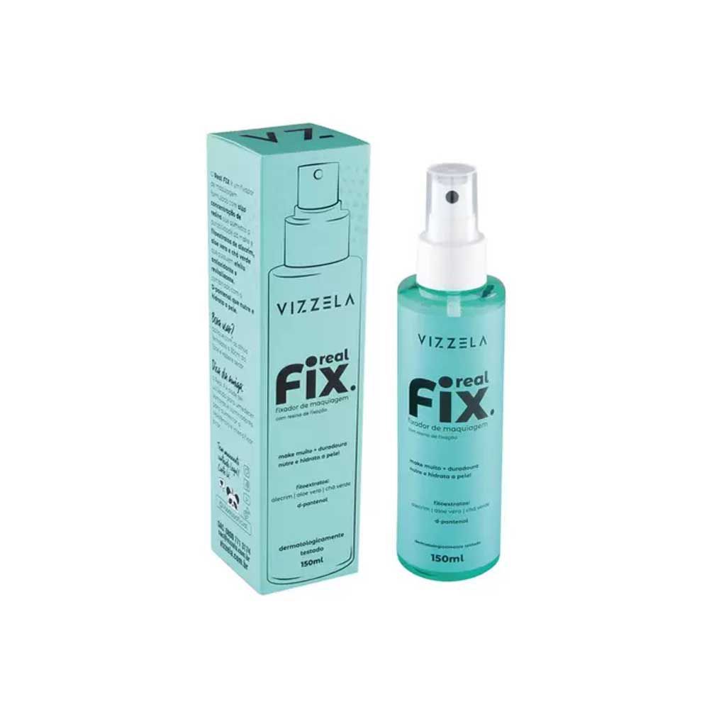 Fixador de Maquiagem Real Fix Vizzela, Mais Vaidosa - Fixador de Maquiagem  Real Fix Vizzela - Vizzela Cosméticos