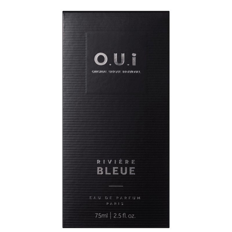 OUI RIVIÈRE BLEUE EAU DE PARFUM 75 ML Fran Makes Cosméticos e Perfumaria