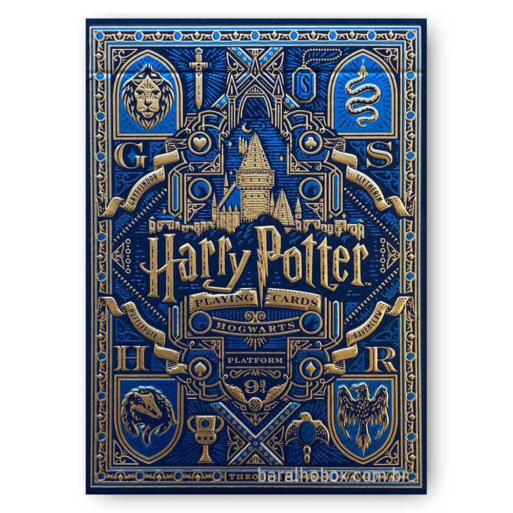 Harry Potter Slytherin Green Playing Cards USPCC