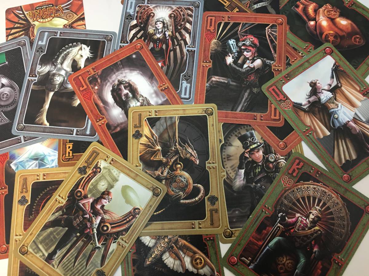 Baralho Bicycle Anne Stokes Steampunk - Baralho Box - Sua loja