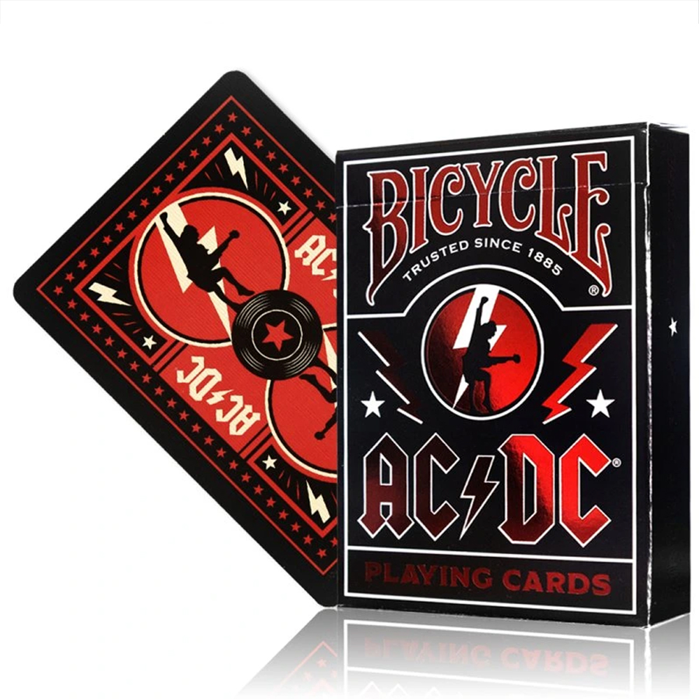 Baralho Bicycle AC/DC - Baralho Box - Sua loja online de Baralhos