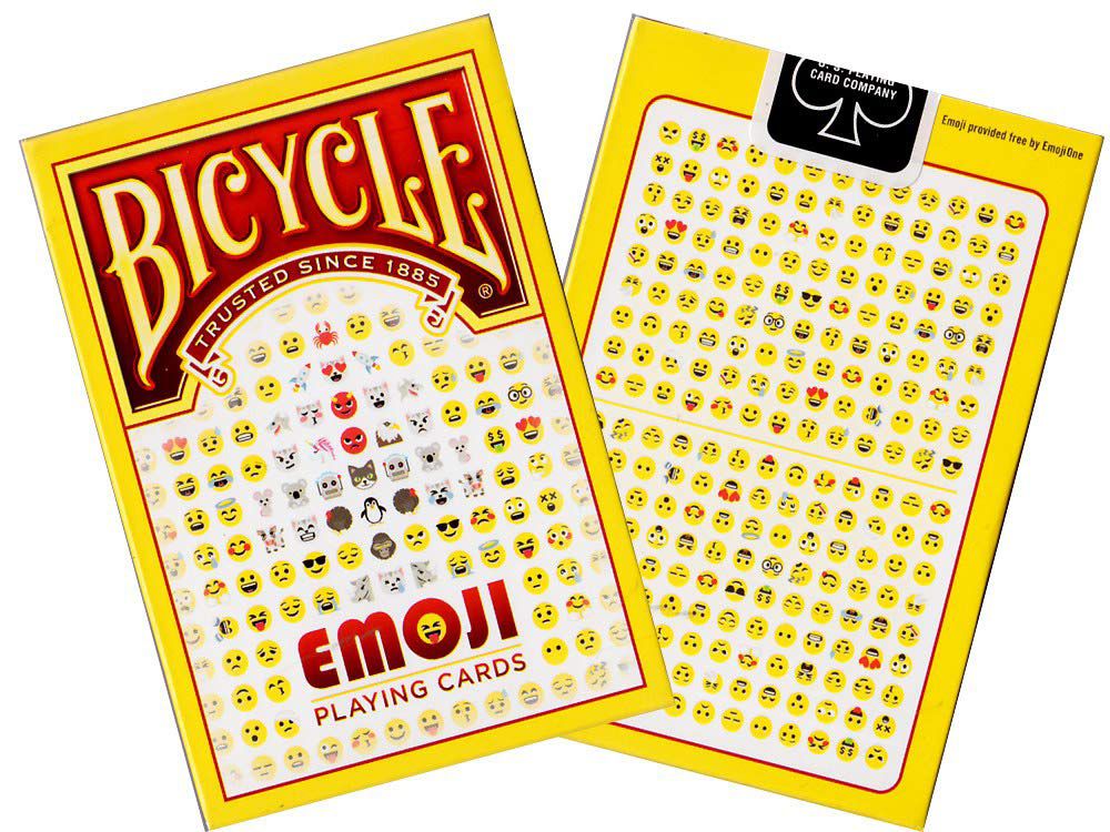 Baralho Bicycle Emoji - Baralho Box - Sua loja online de Baralhos