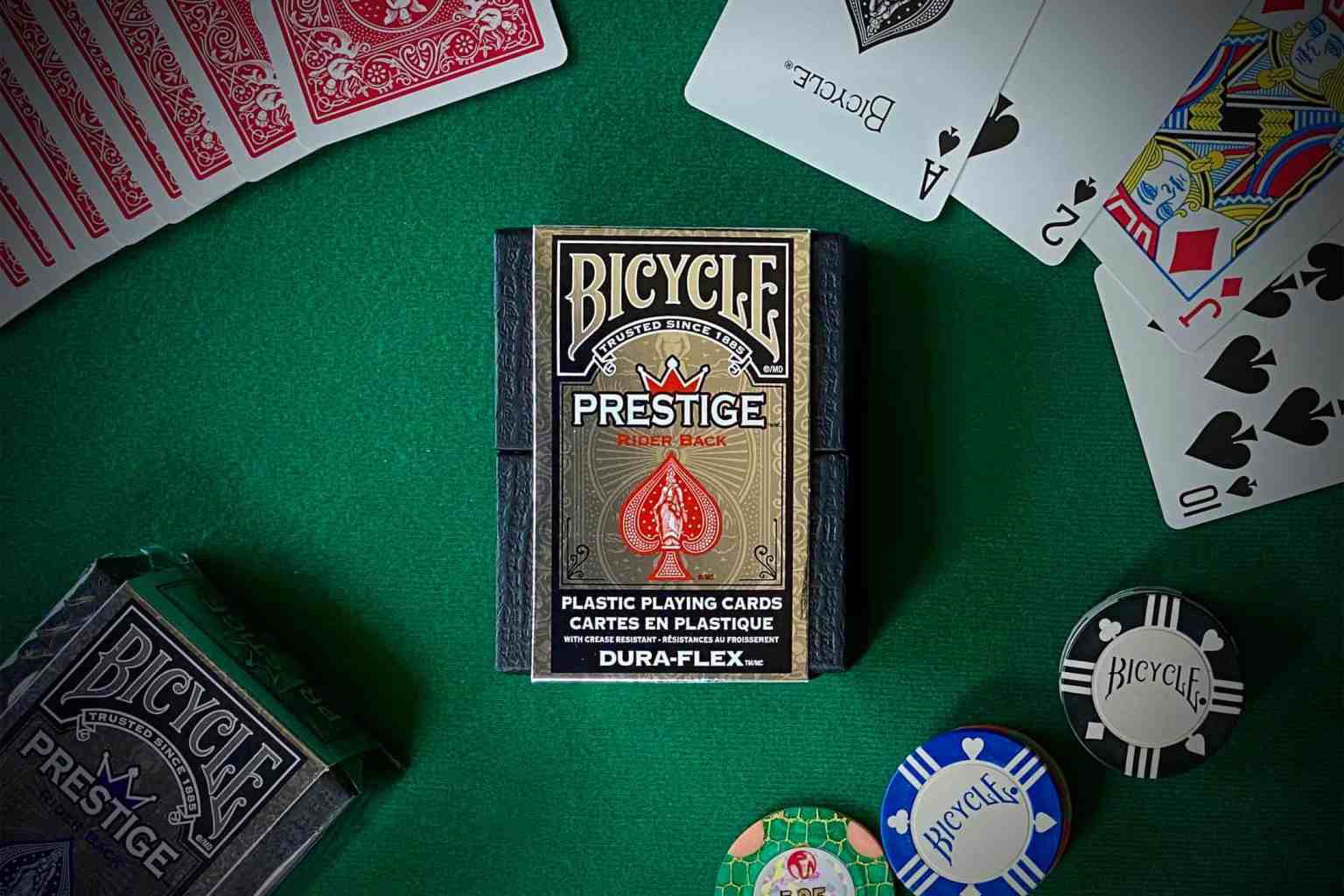 Bicycle Prestige 6個セット Bicycle Prestige 6個セット Bicycle Prestige Plastic Playing Cards