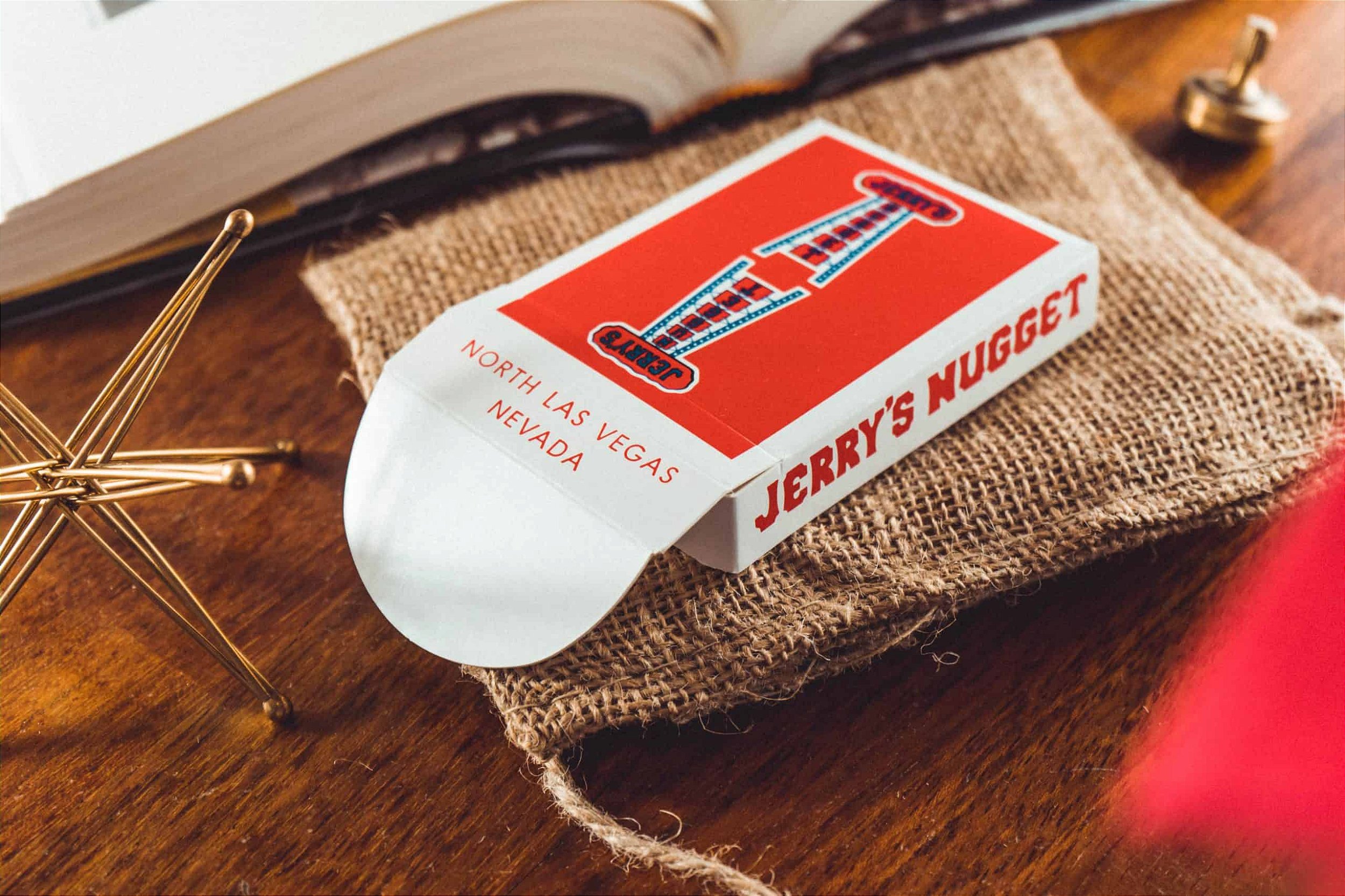 Baralho Jerry's Nugget Vermelho - Baralho Box - Sua loja online de