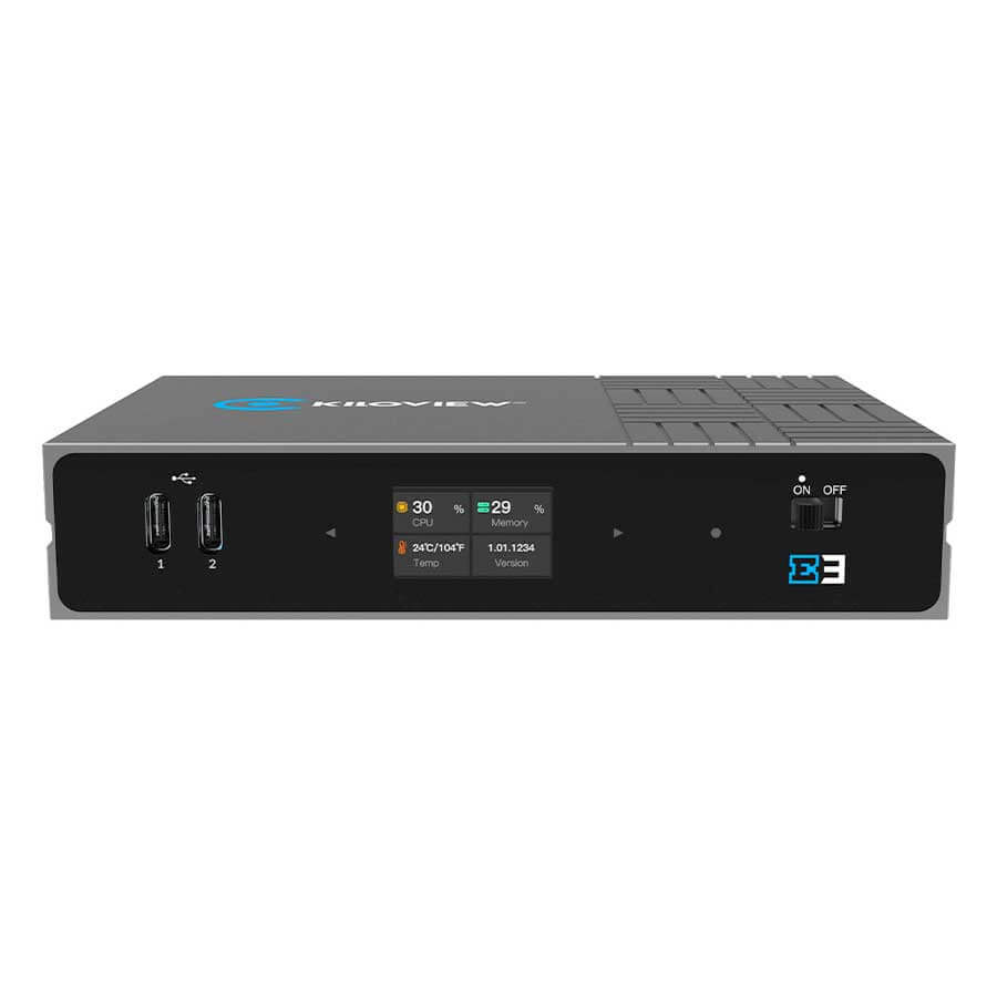 Encoder de Vídeo Kiloview E3 HDMI e SDI Dual Channel - Broadcast Video SP
