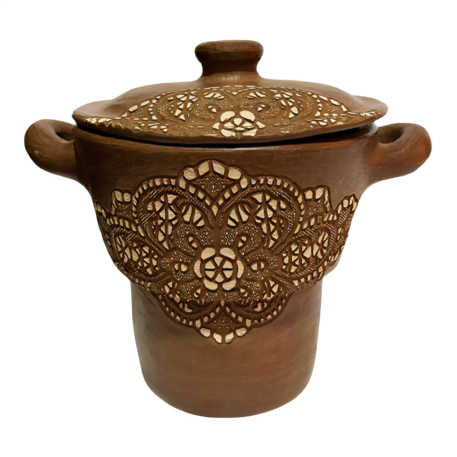 Cuscuzeira - Cerâmica de Cascavel - CE - Paiol