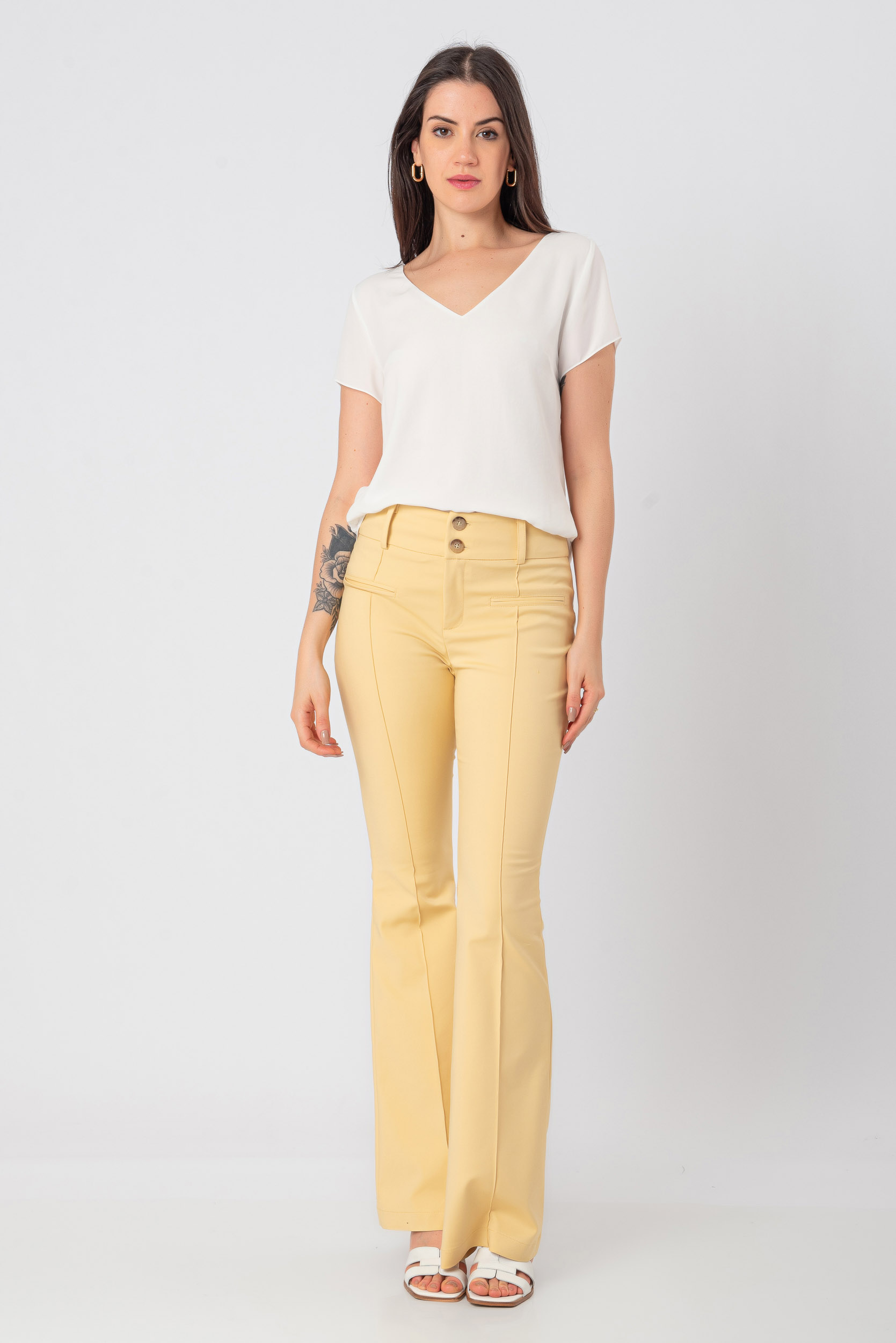 Calça Flare Cropped - Você Usaria? - Gabi May