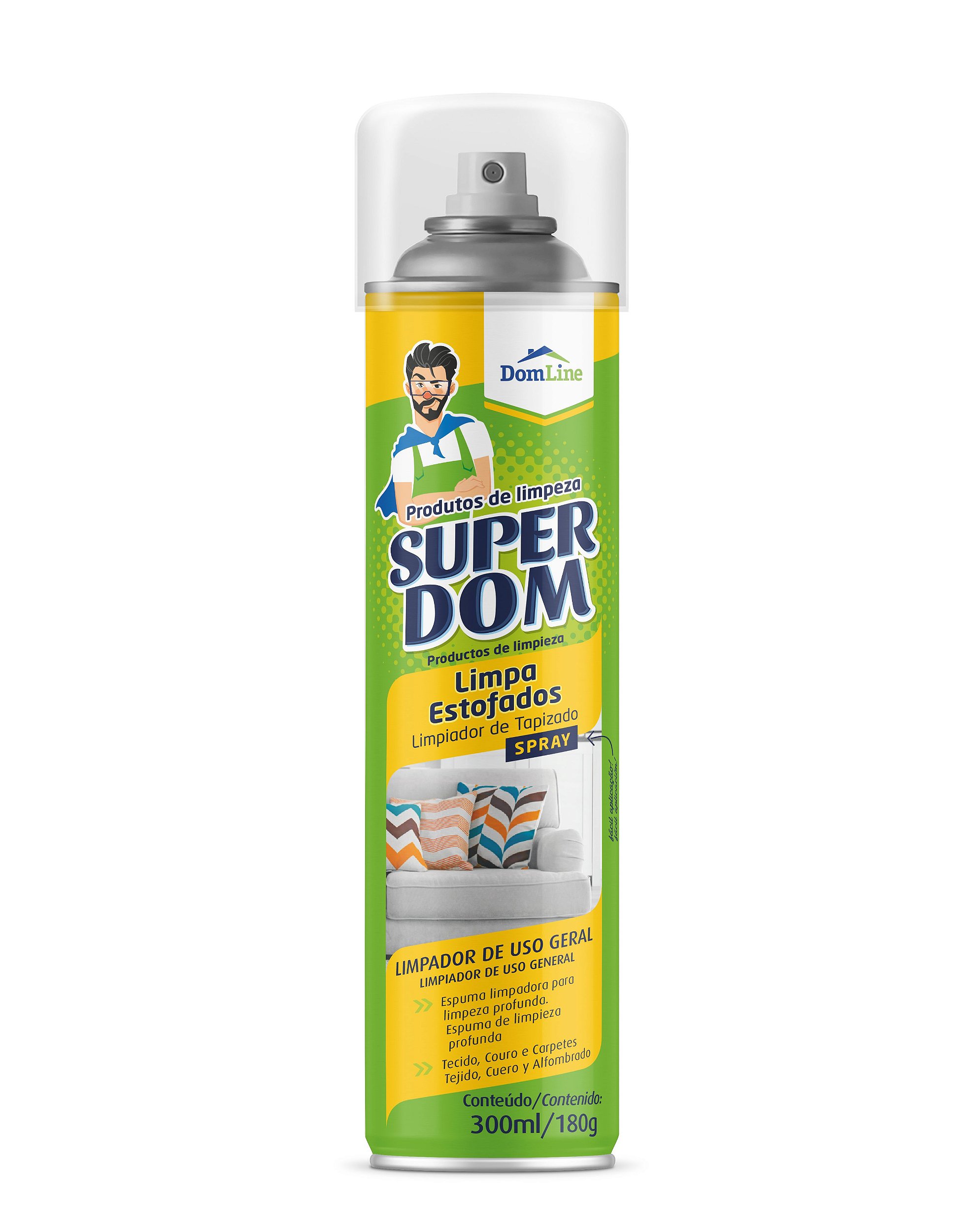 Dom Line Ar Comprimido Super Dom 300Ml 190G : : Alimentos e  Bebidas