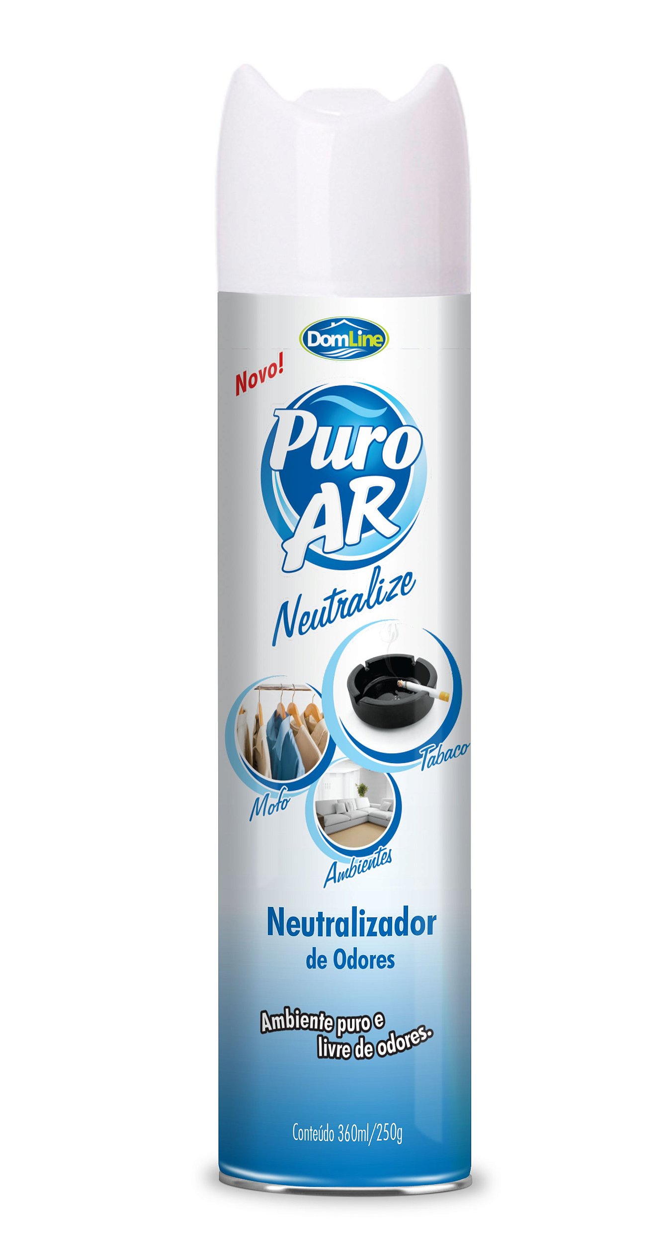 Neutralizador Puro Ar 360ml/250g Neutralizador de Odores - Higiene, limpeza  e descartáveis. Compre online ou no televendas.