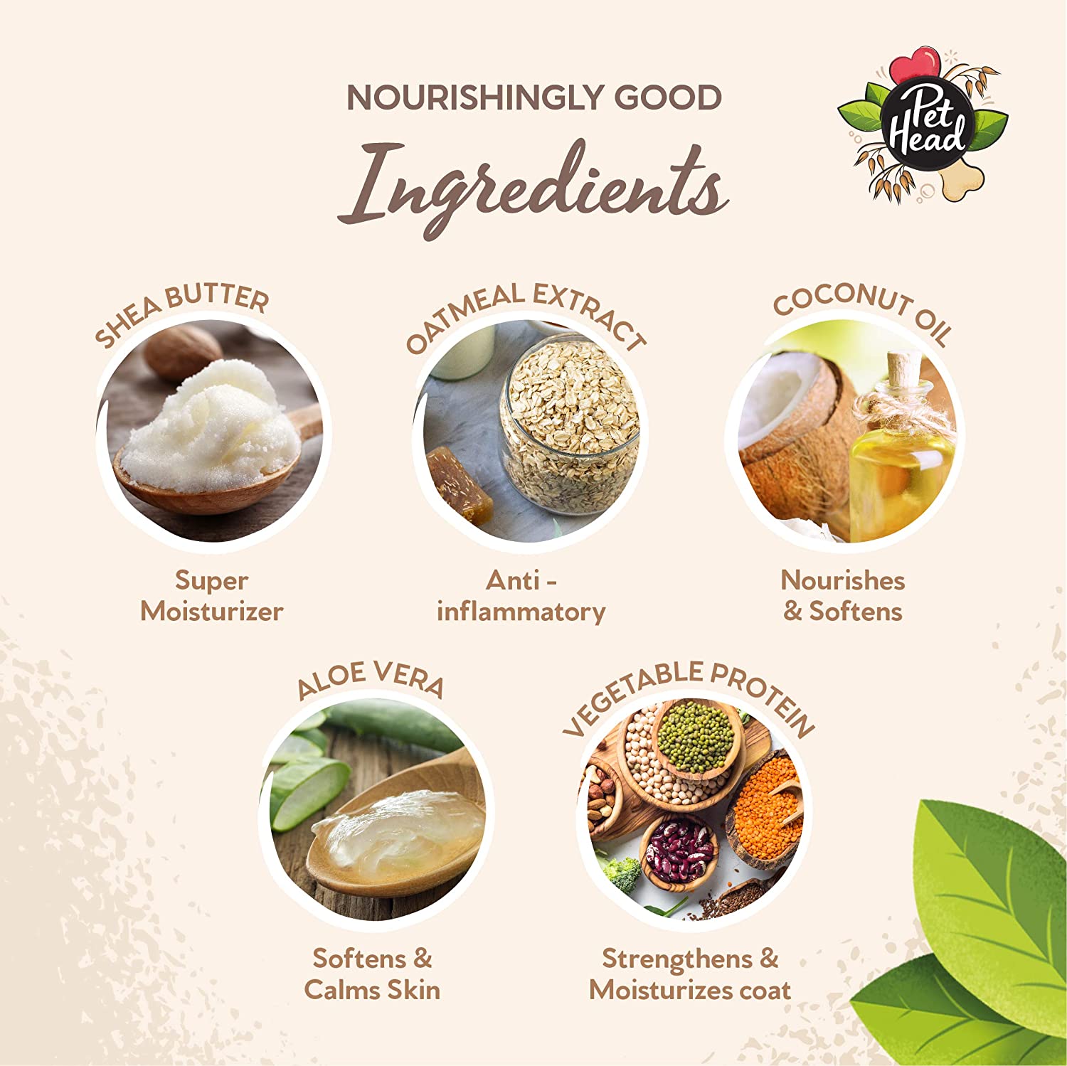 Manteiga para Patas Hidratante Paw Butter Oatmeal Pet Head Ami Pet Store