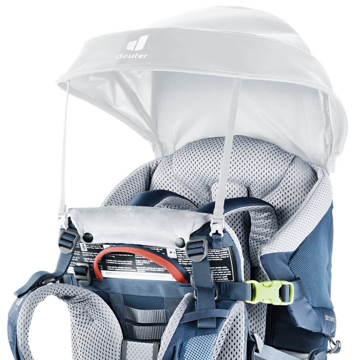 Mochila Carregador de Bebe Kid Comfort Active 12 Litros Deuter Extreme Outdoor
