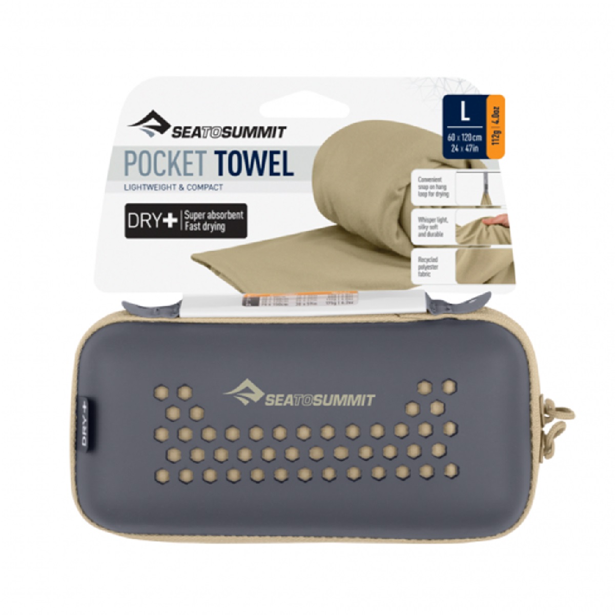 Toalha Pocket Towell Grande Sea To Summit - Extreme Outdoor