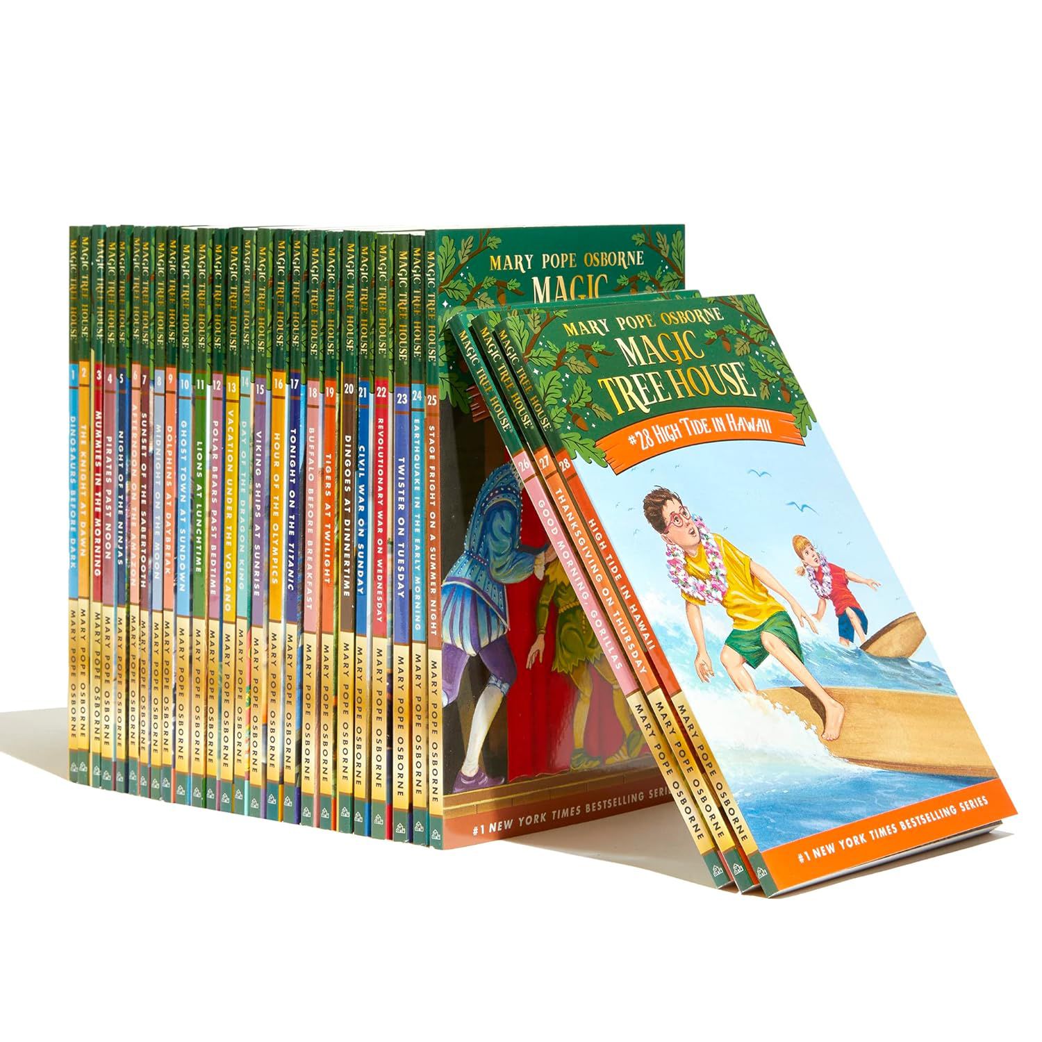 magic tree house 1-28ＣＤ Magic Tree House Books 1-28 Boxed Set - 28 Livros em Inglês