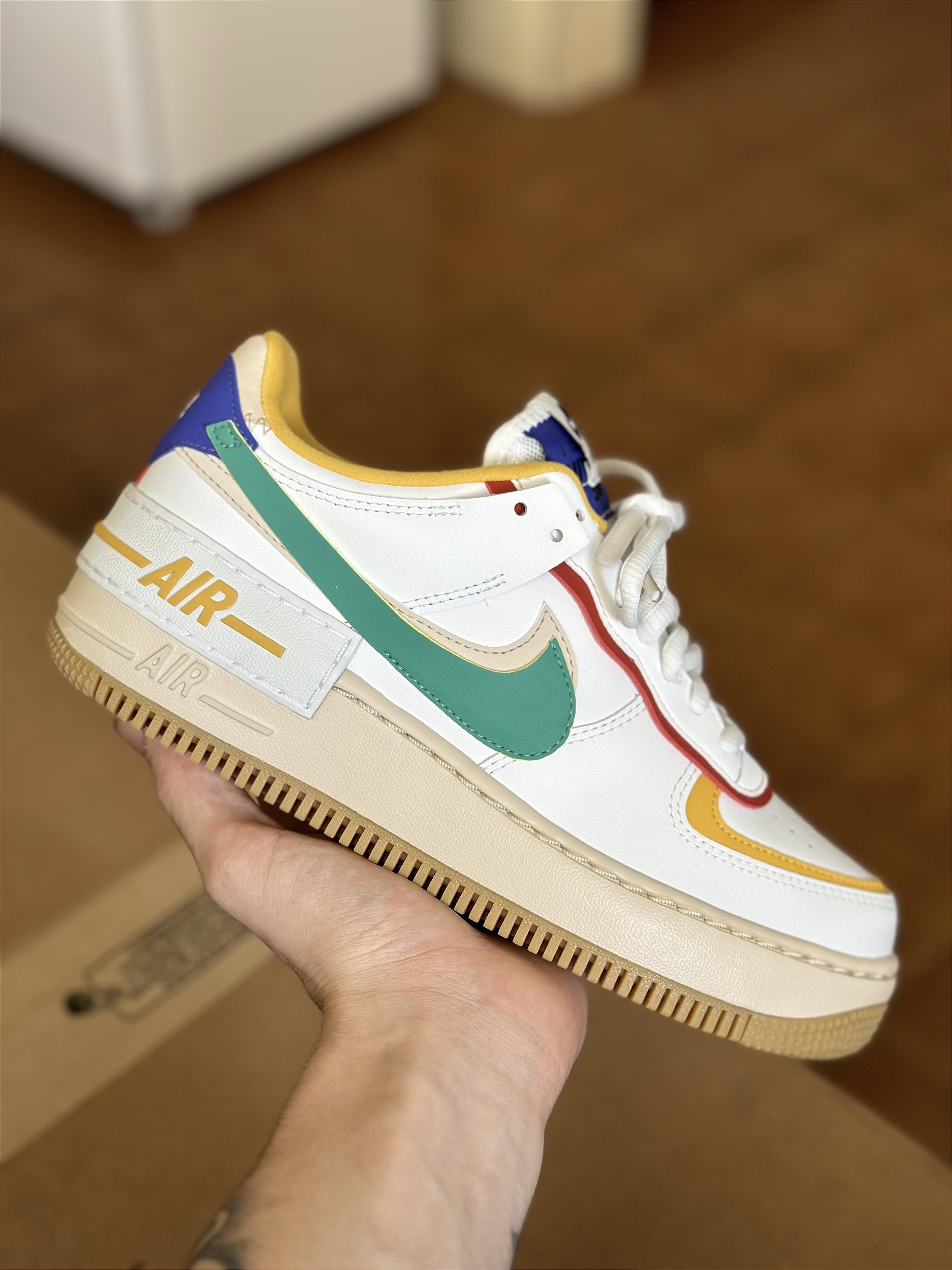 AIR FORCE 1 SHADOW “Multicolor” - Corre de Rua AIR FORCE 1 SHADOW “Multicolor” - Corre de Rua
