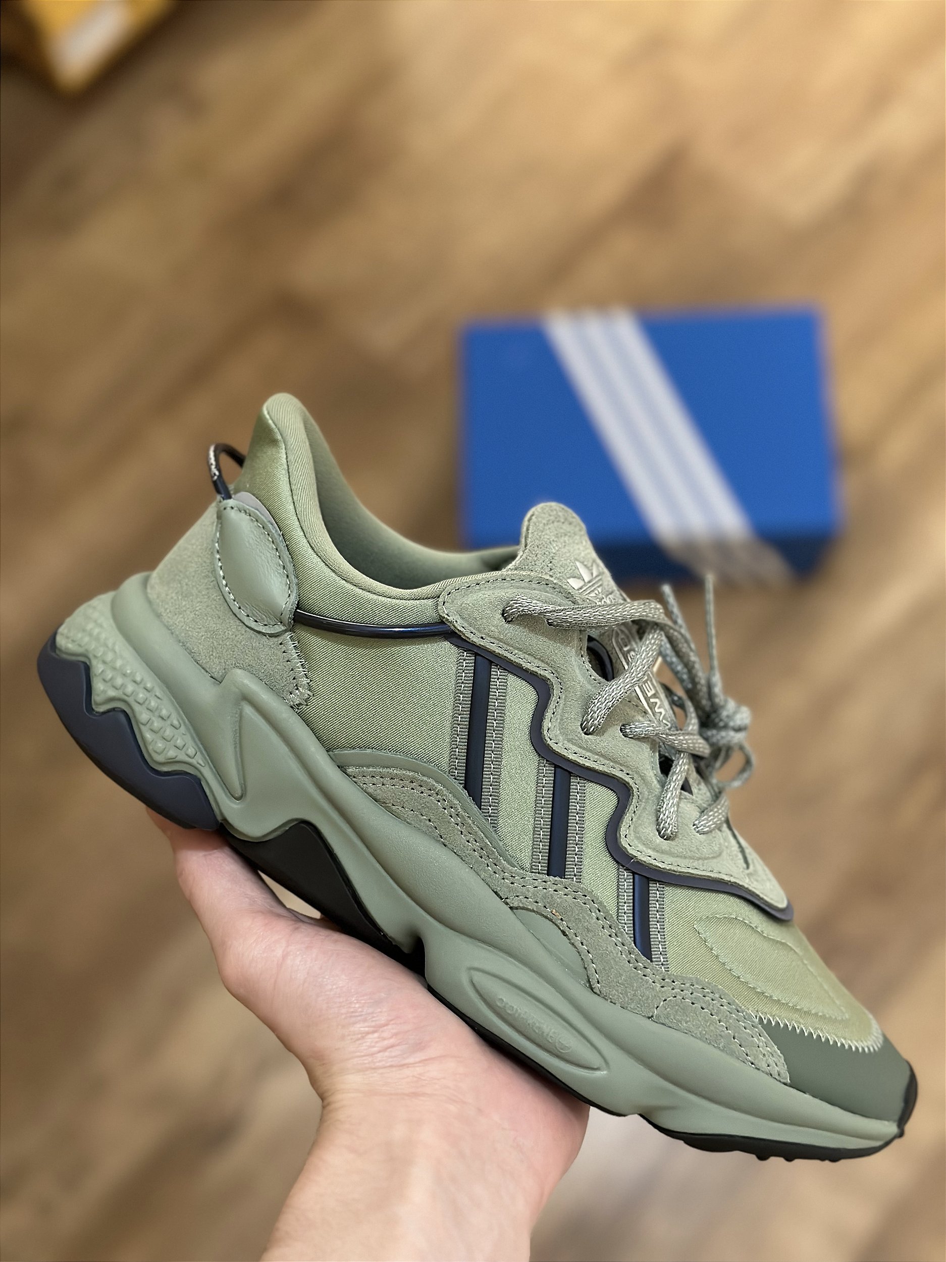 Adidas ozweego hotsell verde