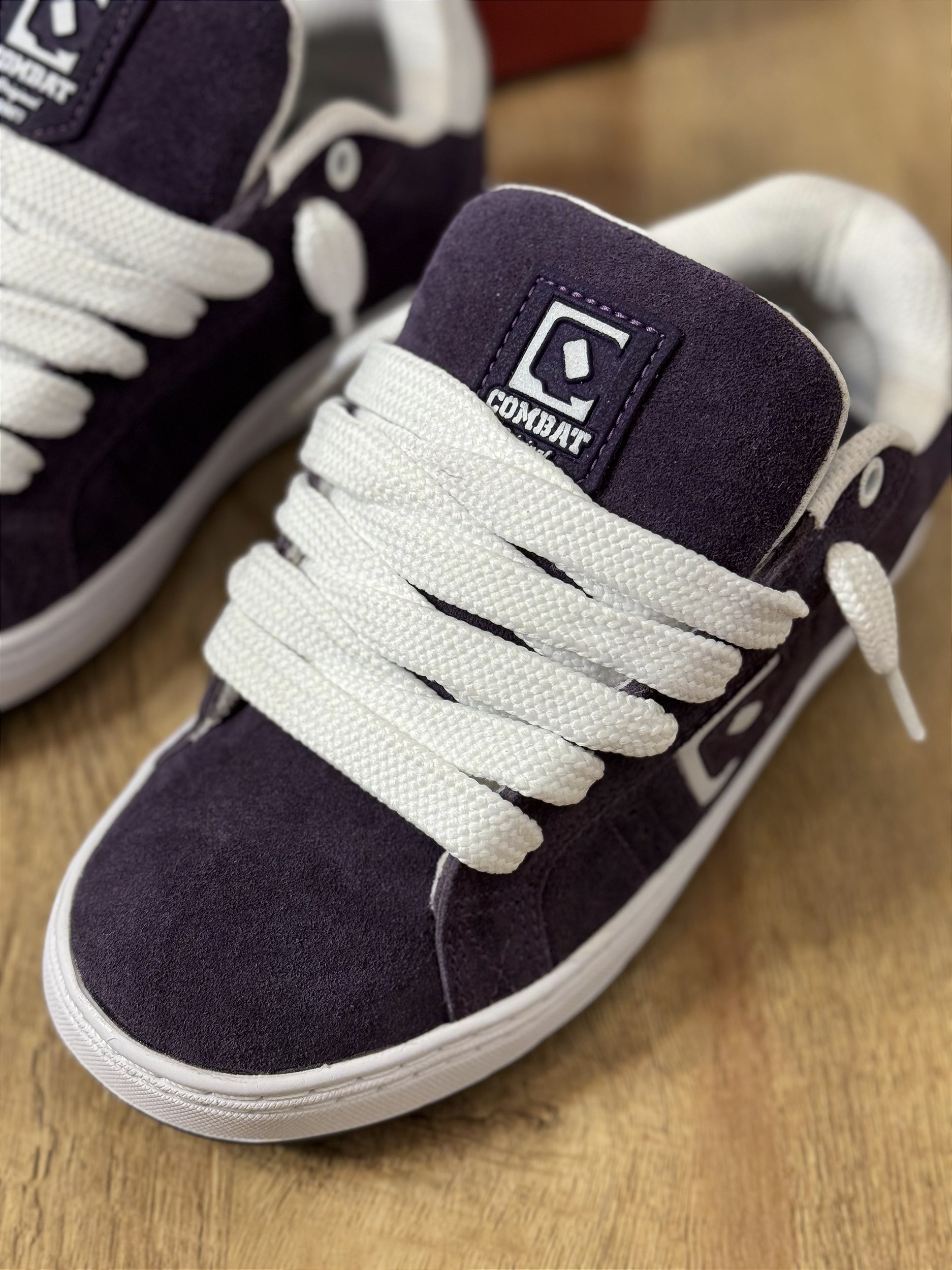 QIX COMBAT SUEDE (roxo) - Corre de Rua