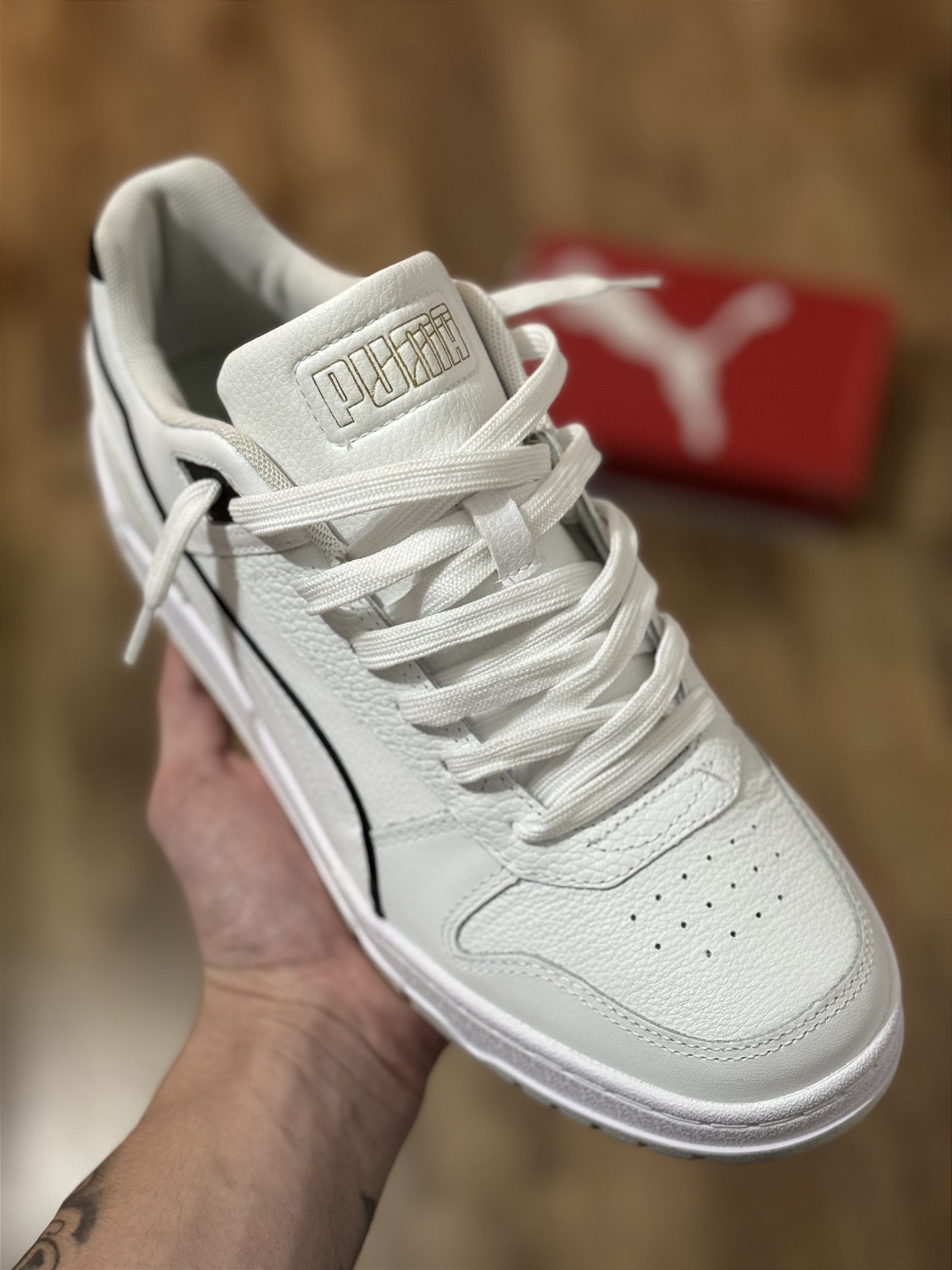Puma R&b PUMA RBD GAME LOW BDP (white/black) - Corre de Rua