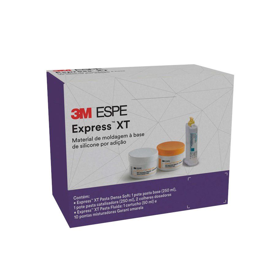Silicone de Adiçao Express Xt Kit - 3m - Dental PHS - Produtos Médicos e  Odontológicos