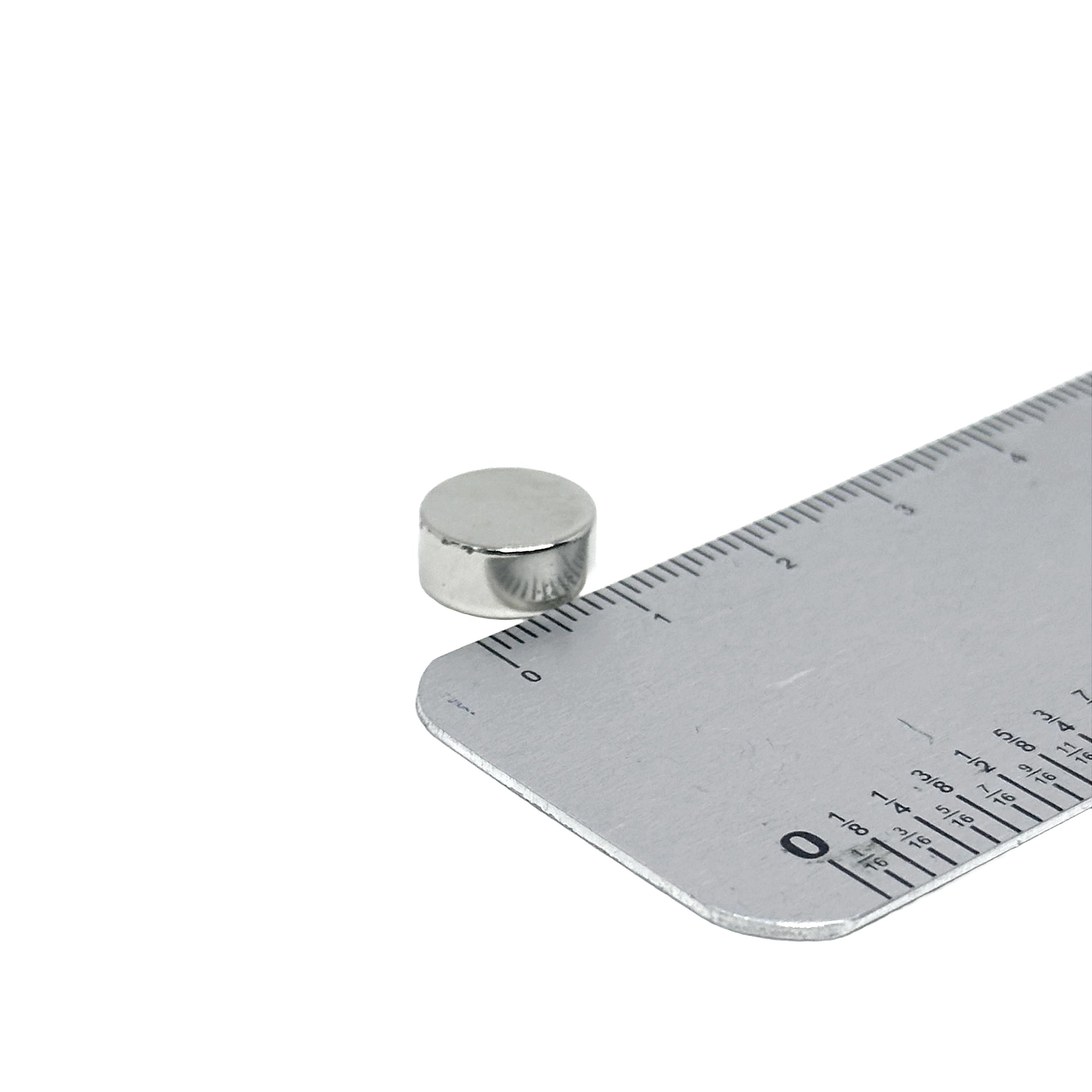 18 mm x 1 mm | argento | 3M 467 Disco magnetico al neodimio
