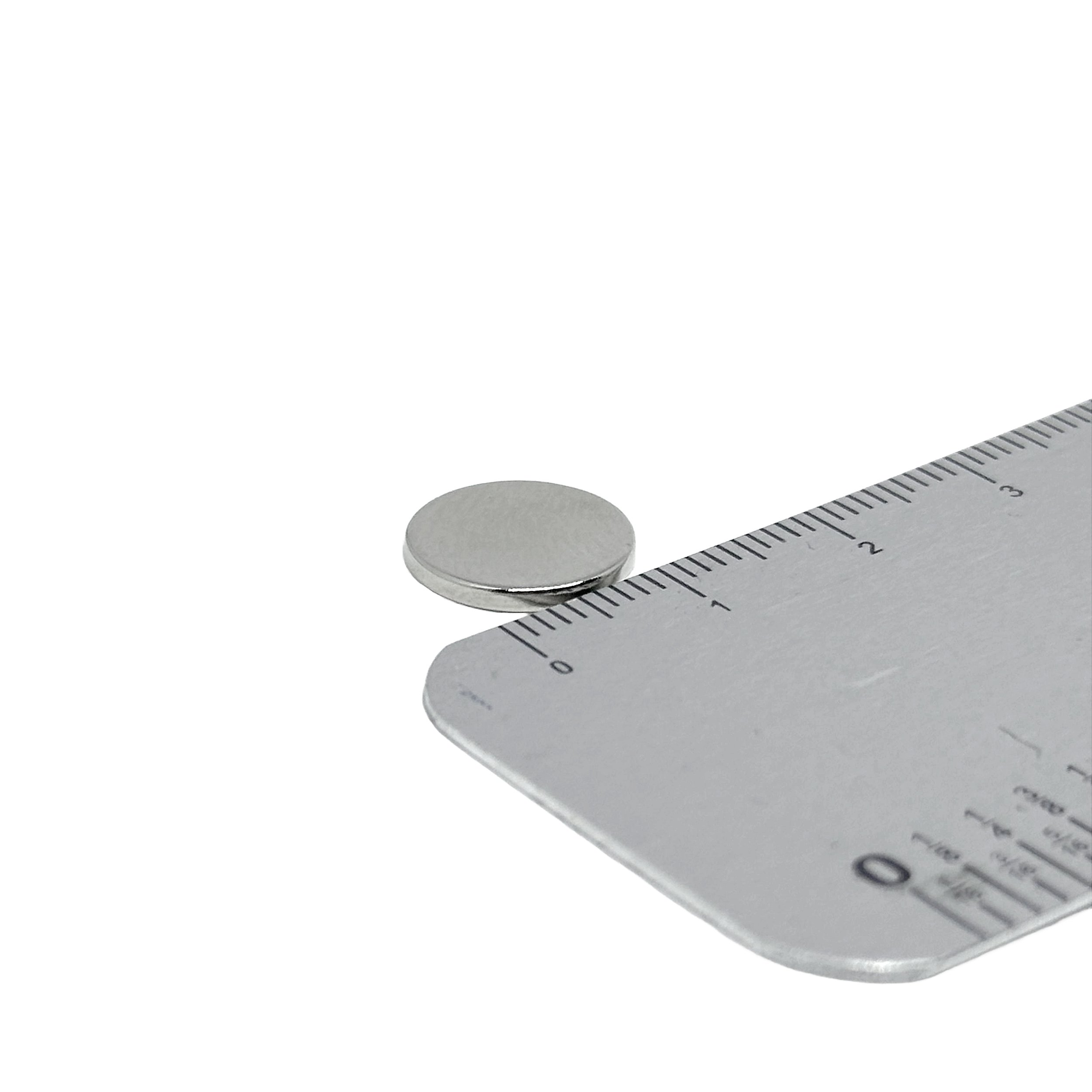 Magnete Al Neodimio Disco 60mm X 5mm - N42 Nichelato - Forza 22 Kg - Magnosphere