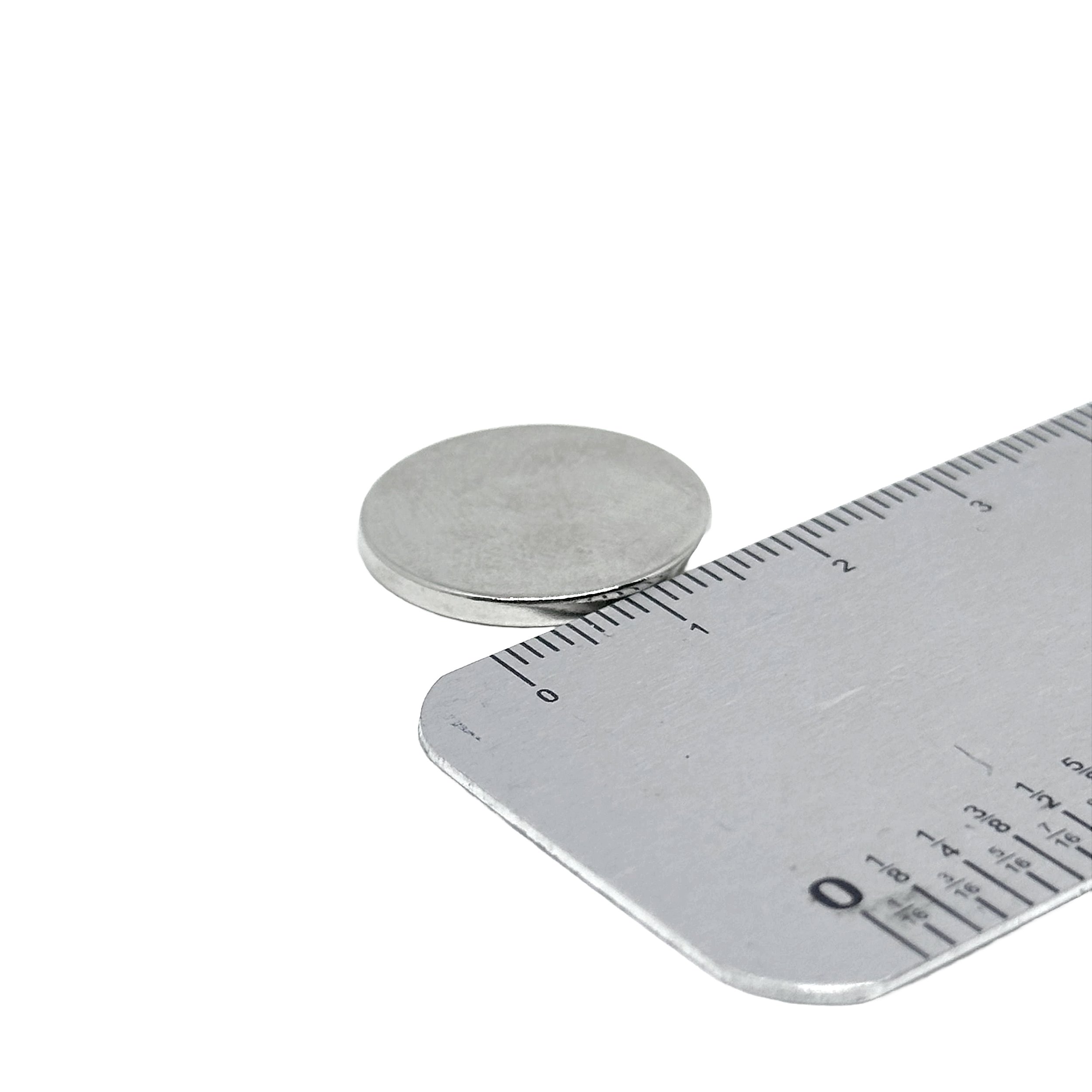 Imã De Neodímio Disco 20mm x 2mm - N42 - Super Magnet