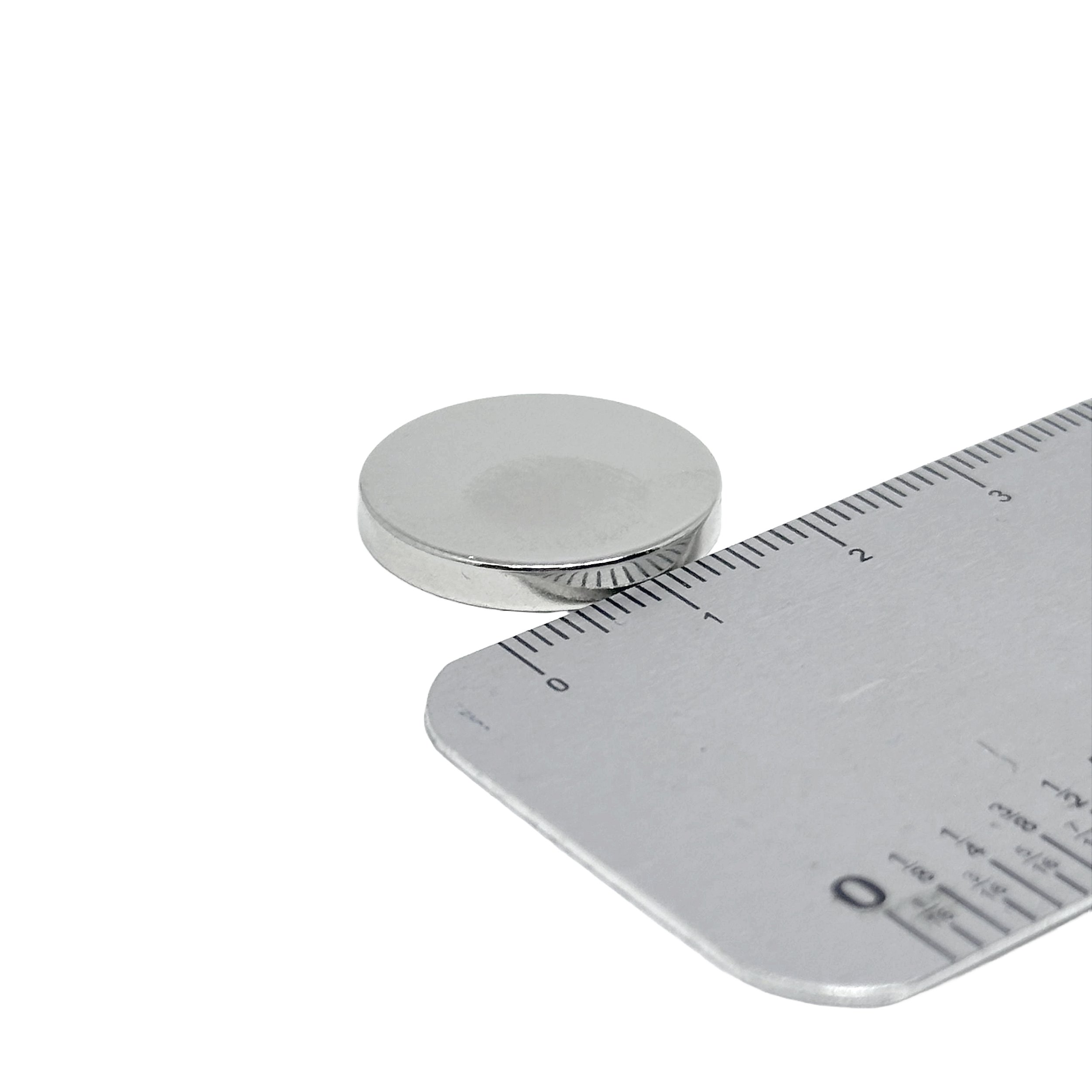 Imã De Neodímio Disco 20mm x 3mm - Super Magnet ® - Equipamentos