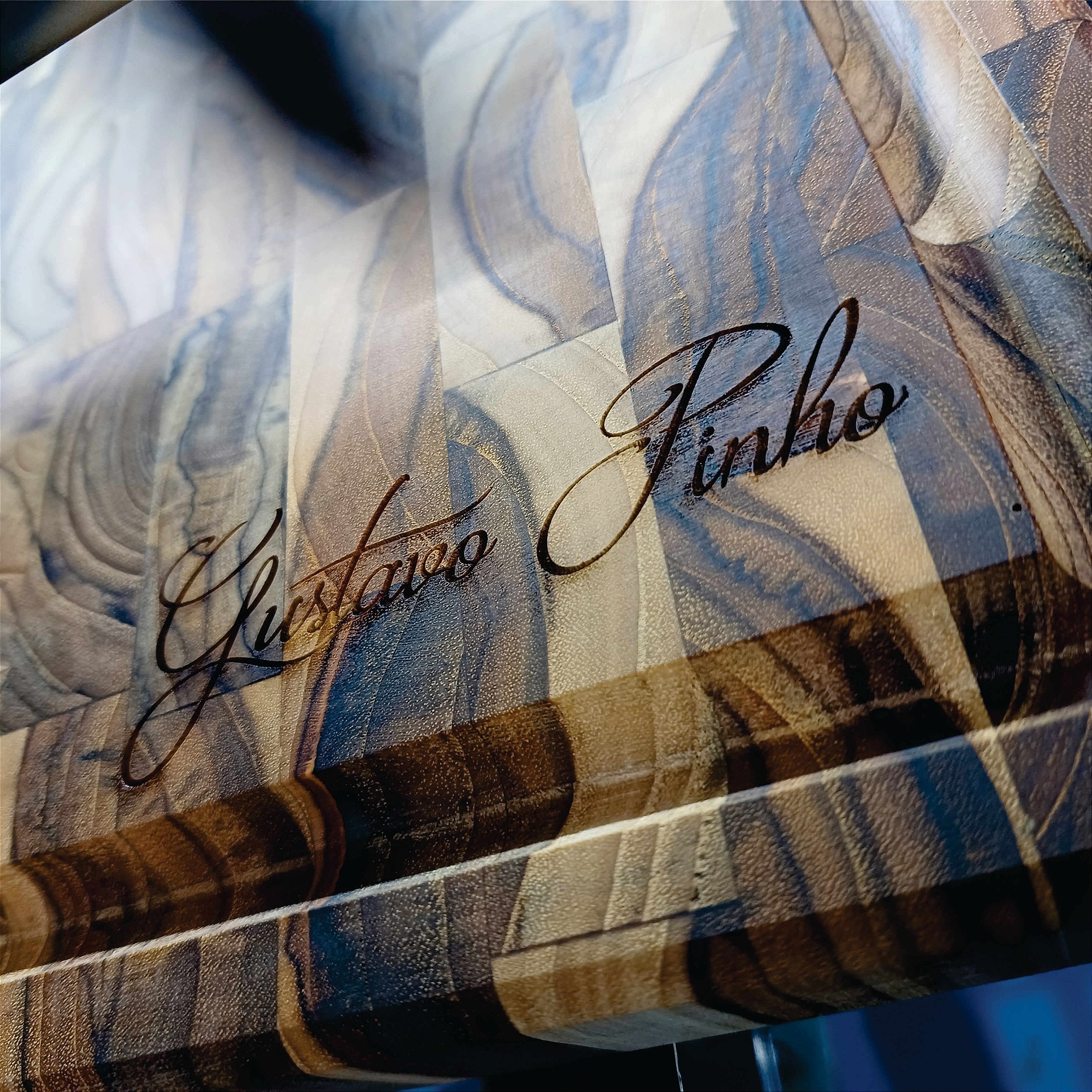 Tábua de Corte Multiuso Premium Madeira Invertida Teca 44x29 cm com ...