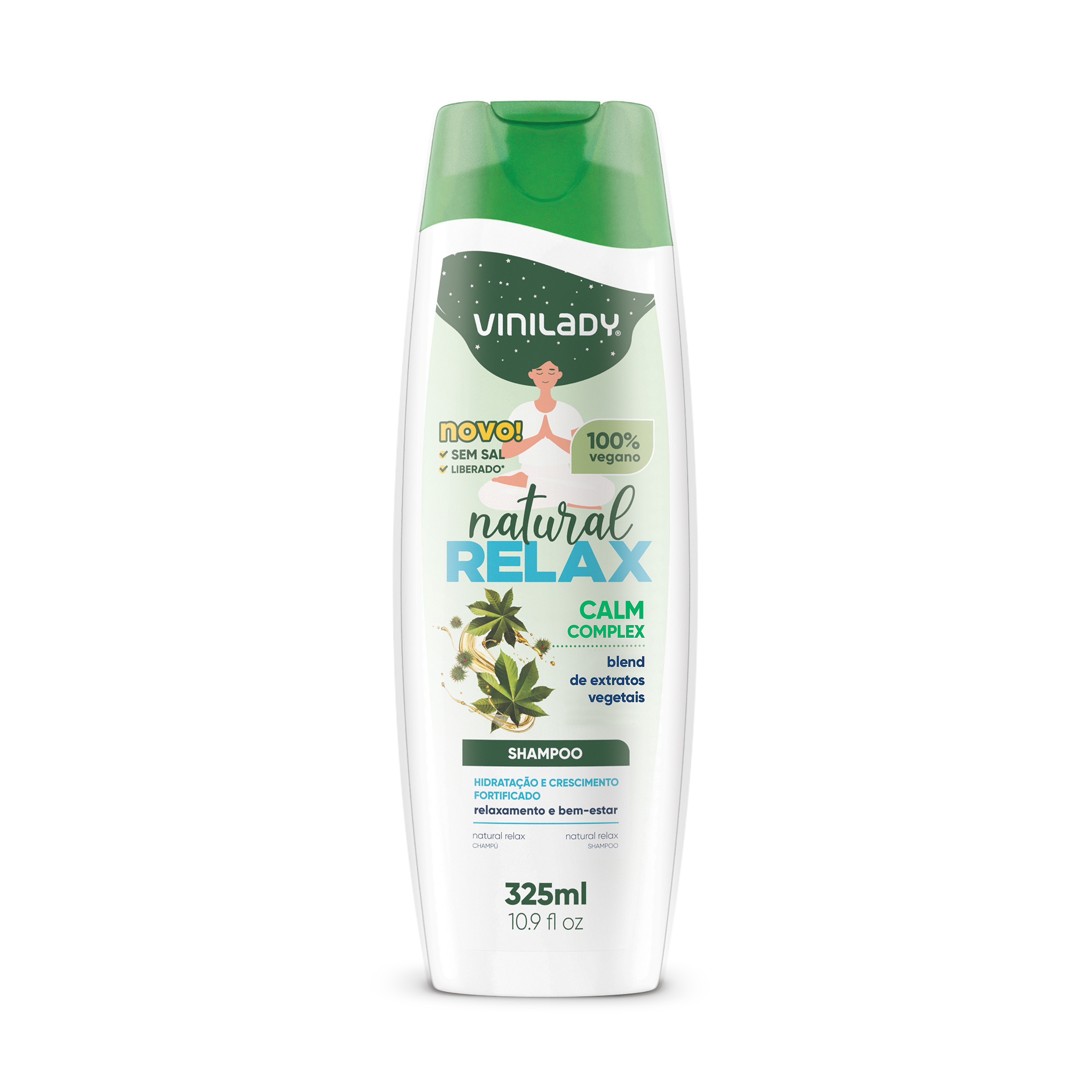 Shampoo Natural Relax 325ml - Loja Virtual Vinilady