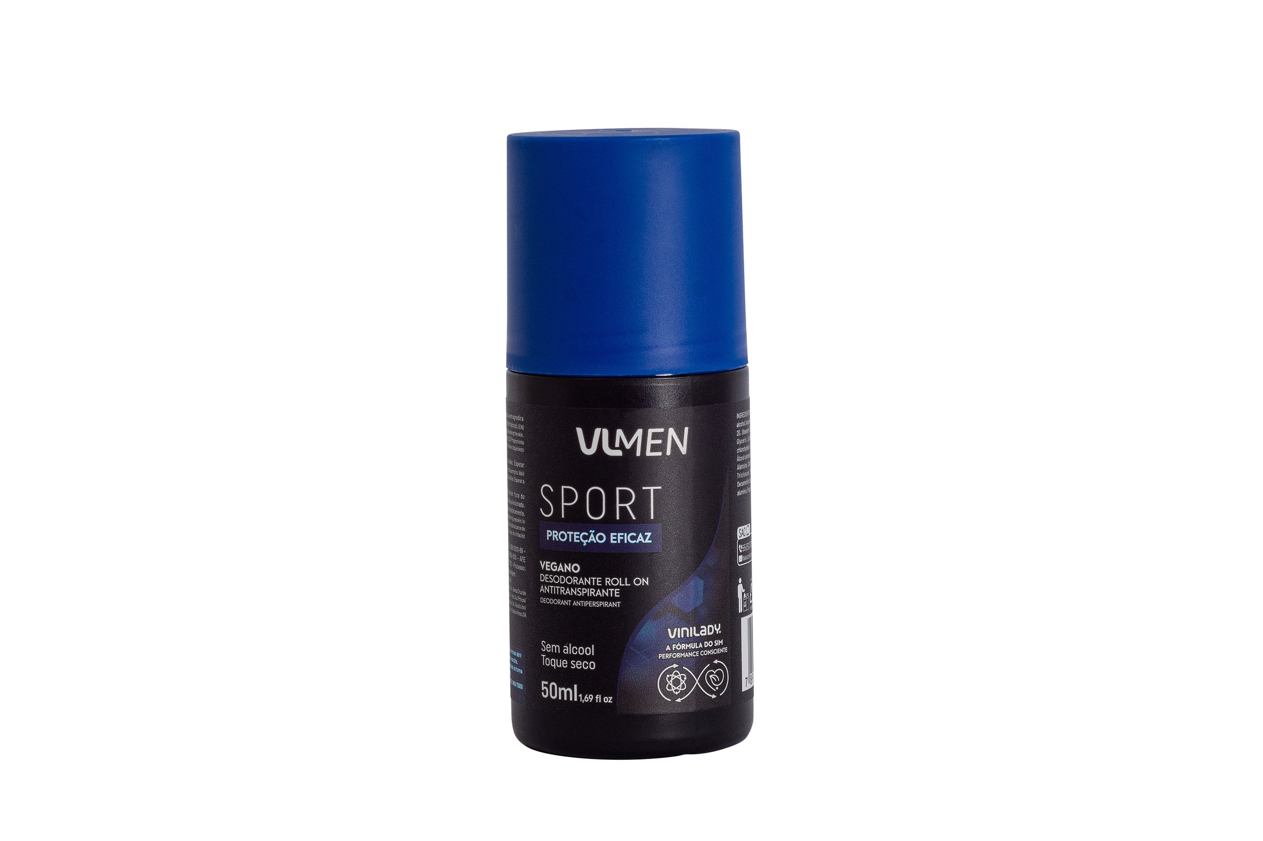Desodorante Roll On Antitranspirante Sport 50ml - Loja Virtual Vinilady