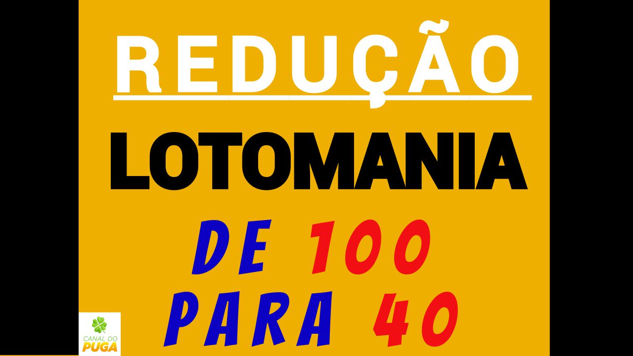 Planilha Lotomania 100 Dezenas Combinadas Em Grupos De 40 Canal Do Puga Planilhas De 0186