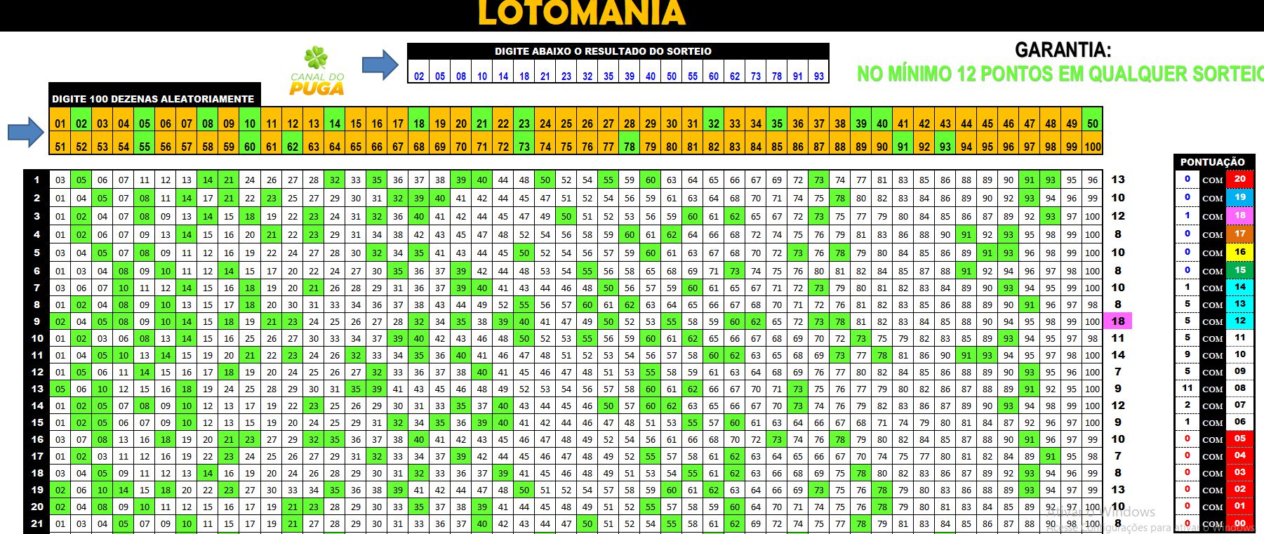 Premiando na Lotofácil com 21 dezenas combinadas em 03 jogos - Planilha  Automatizada 100% Gratuita ! 