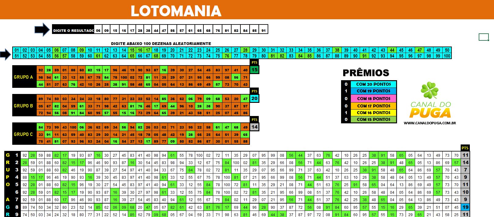 Lotomanía 75 Dezenas 3 Jogos - Planilha Grátis em 2023  Lotomania, Como  ganhar dinheiro jogando, Pronúncia em inglês