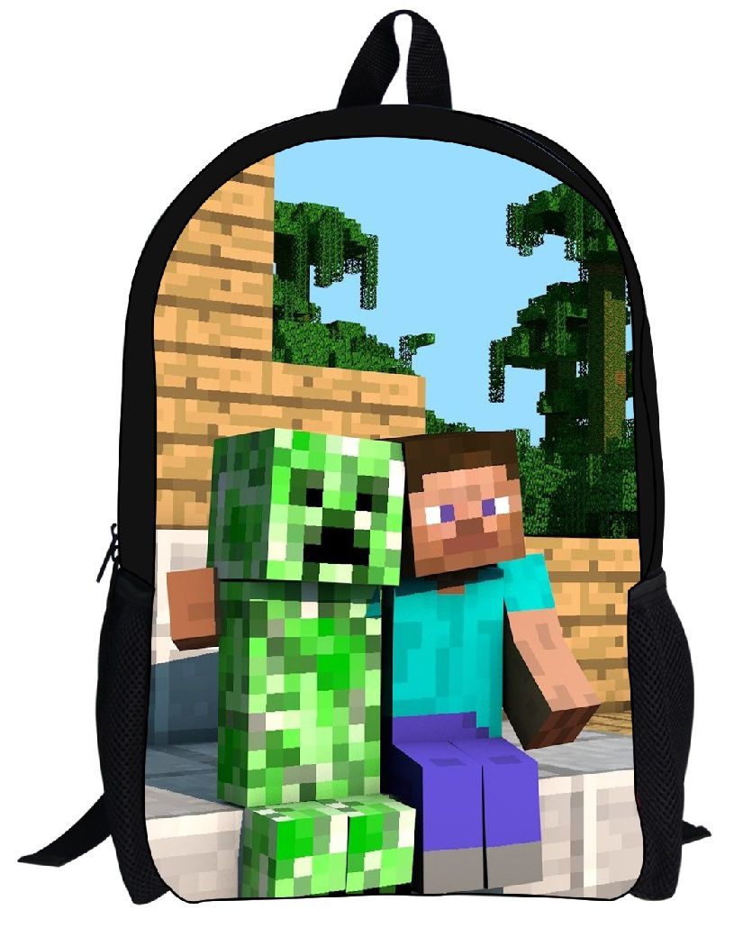 Mochila Minecraft Creeper 4