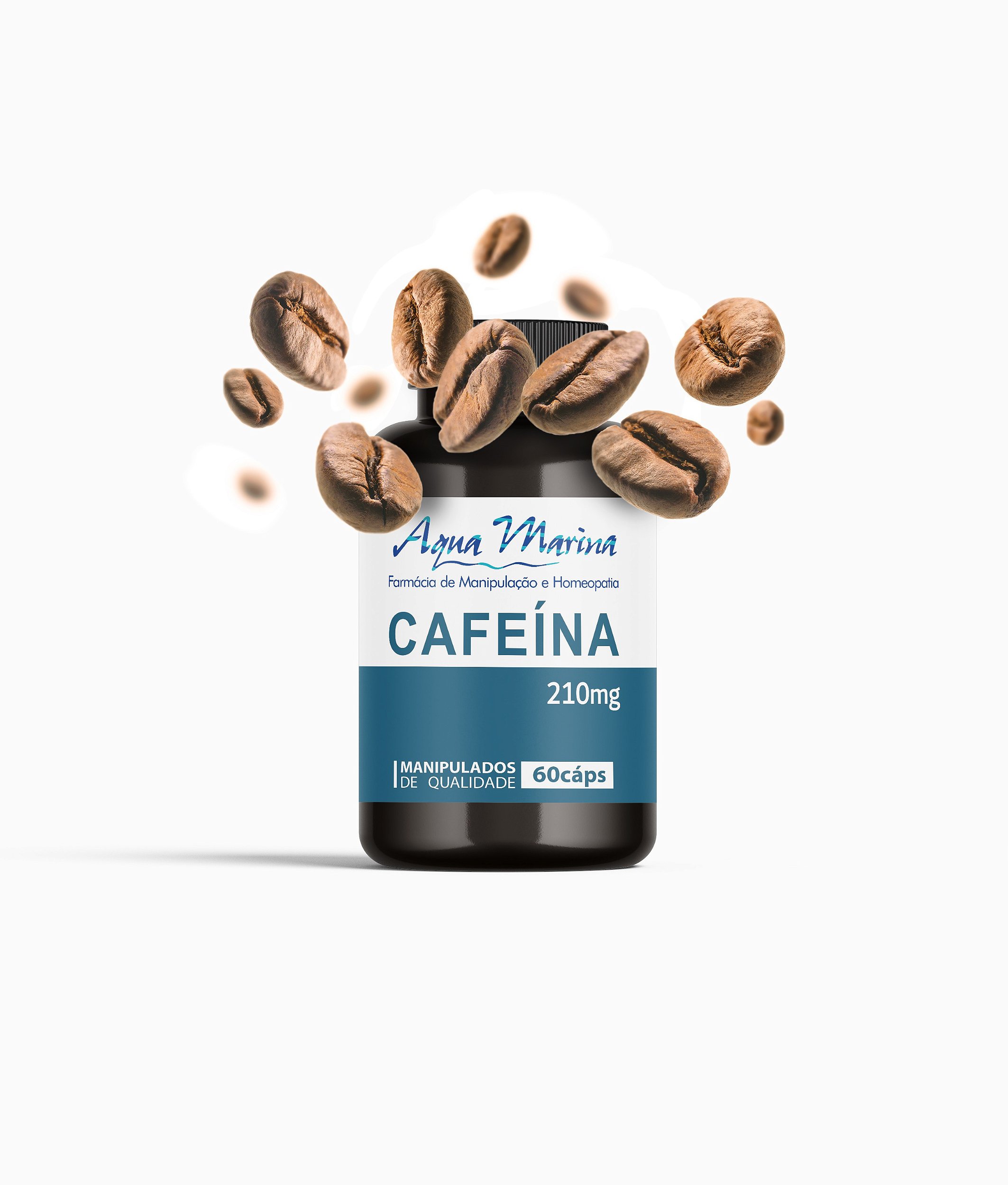 Cafeína 210mg - Farmácia Aqua Marina