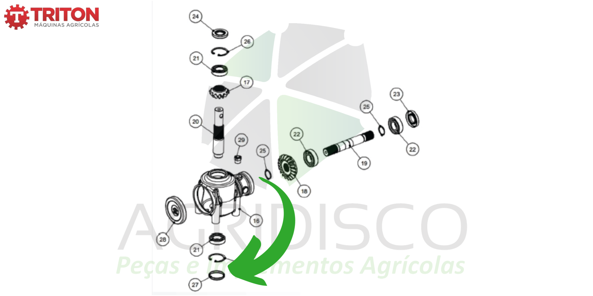 9394 TRITON TAMPA TA-21 (ROTAX) | AGRIDISCO PEÇAS E IMPLEMENTOS ...