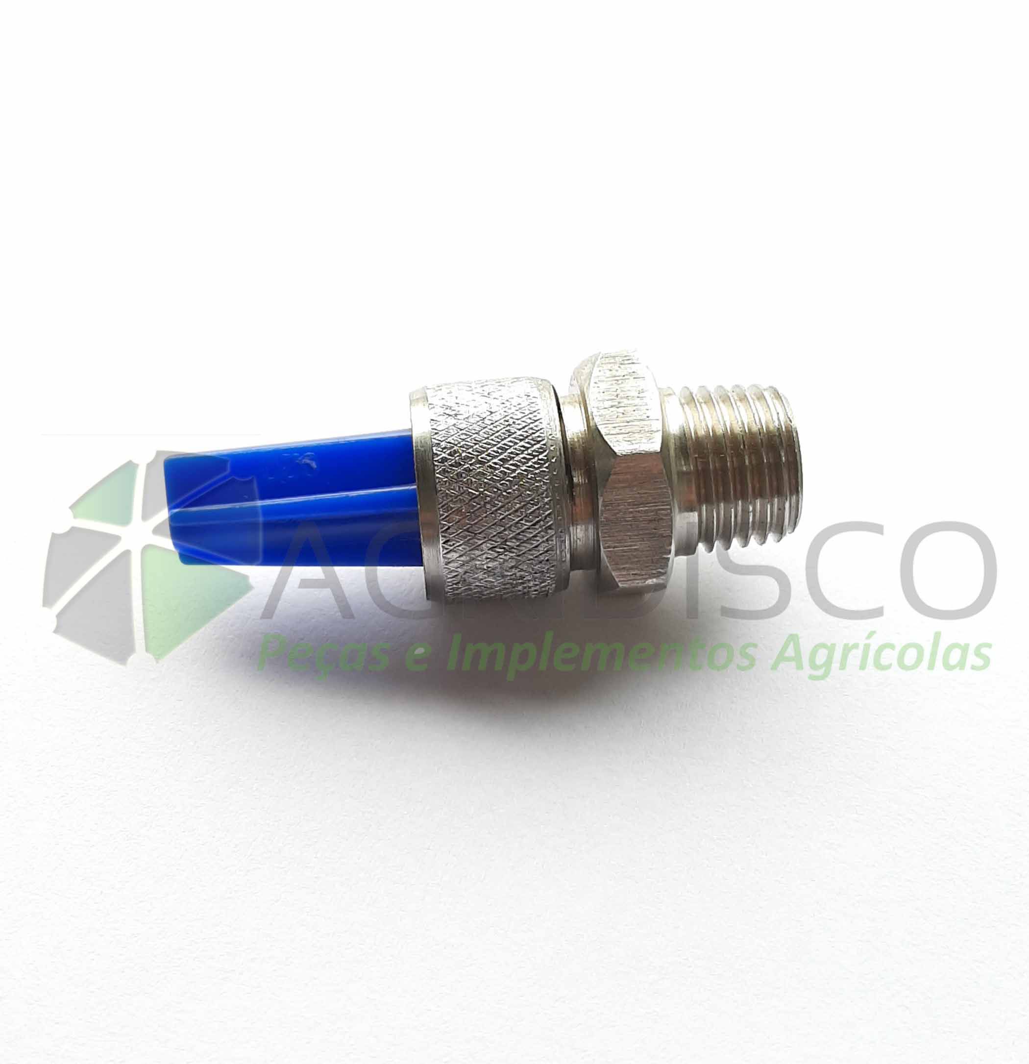 12582 | BICO PULVERIZAÇÃO AZUL C/ CONECTOR INOX (JACTO) X-020 | X020 ...