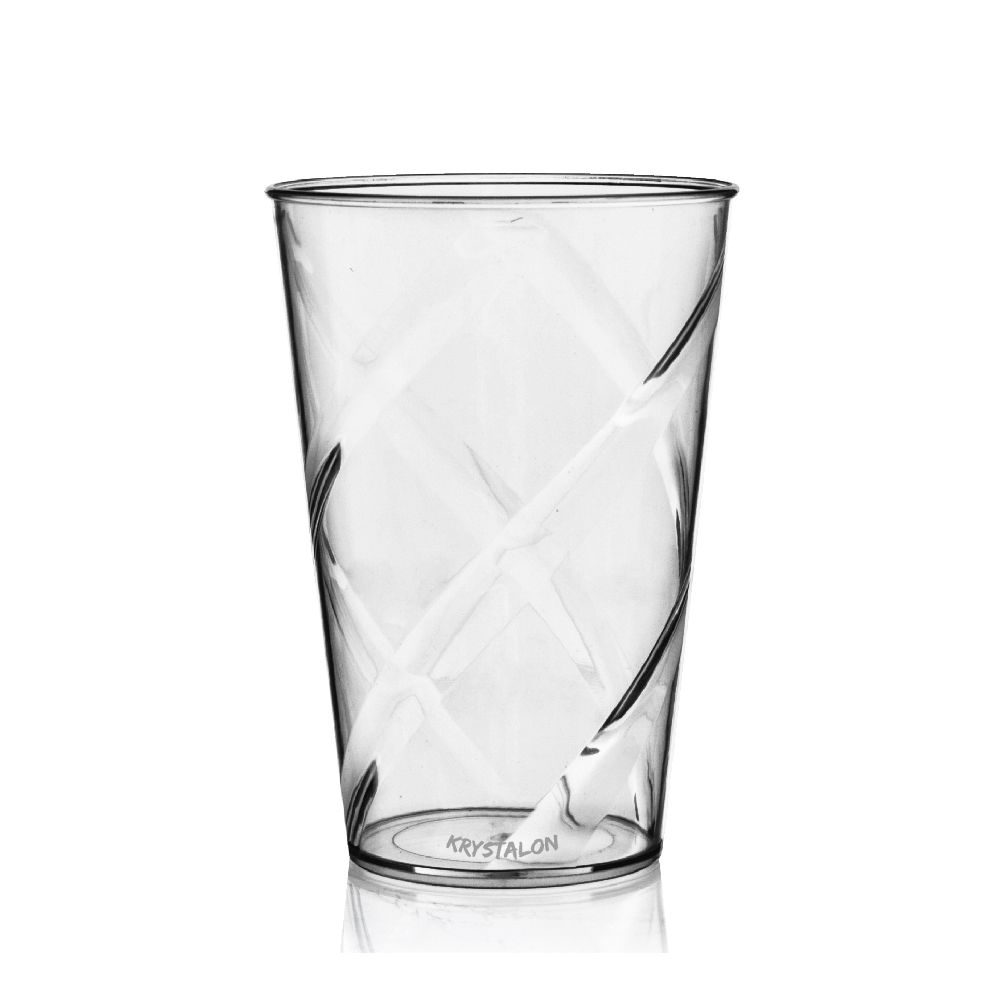 Couvercle dôme plastique rond plat service 16 - Contenant plastique