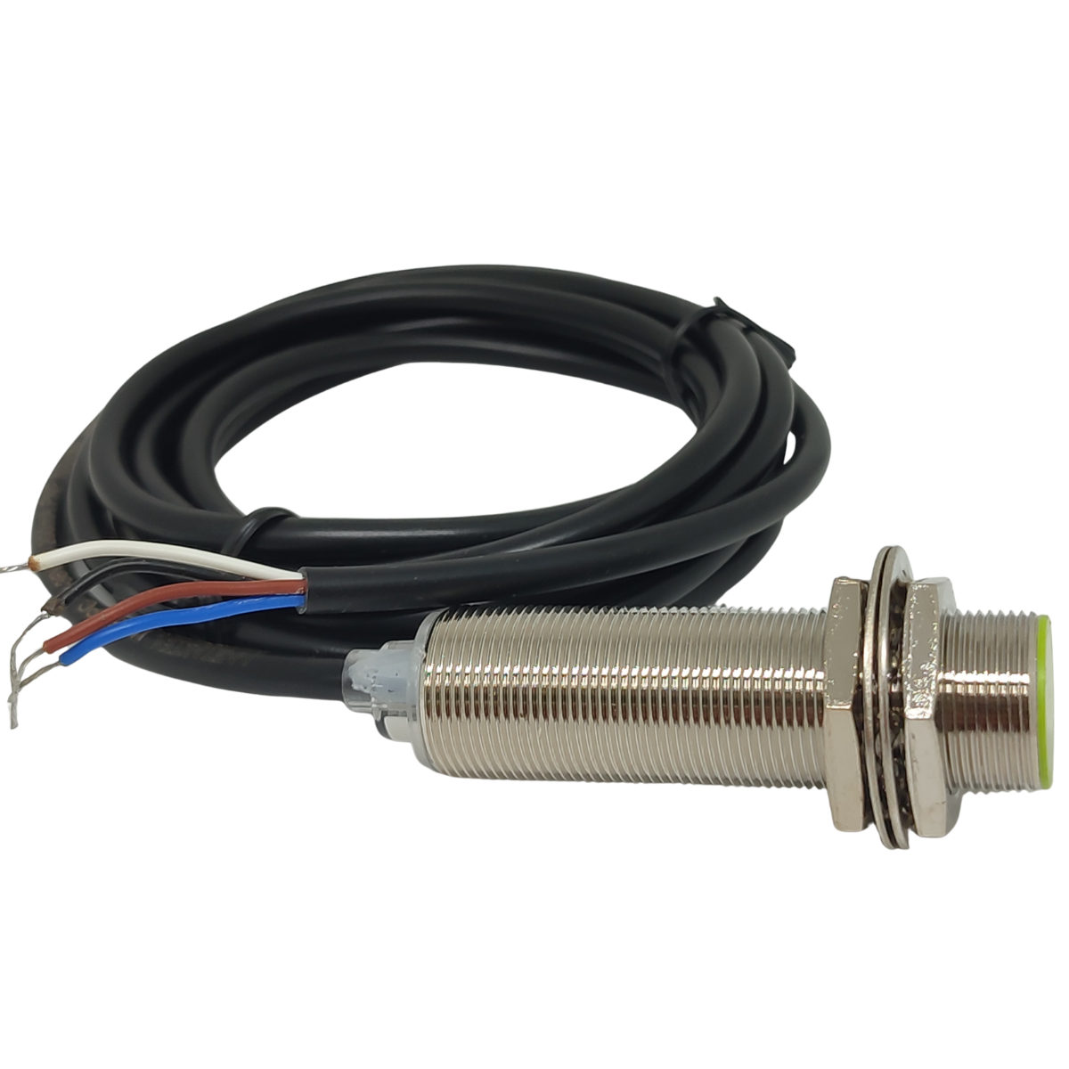 I18-5-CPC Sensor Indutivo M18 5mm PNP 4 Fios 1na+1nf i27838 Metaltex ...