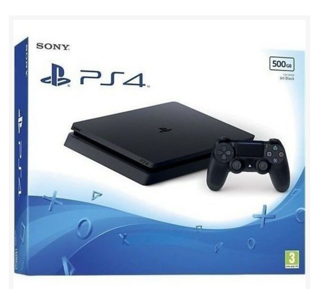 CONSOLA PLAYSTATION 4 PRO 1TB BLACK 1 COMANDOS - SEMINOVO - 1TB