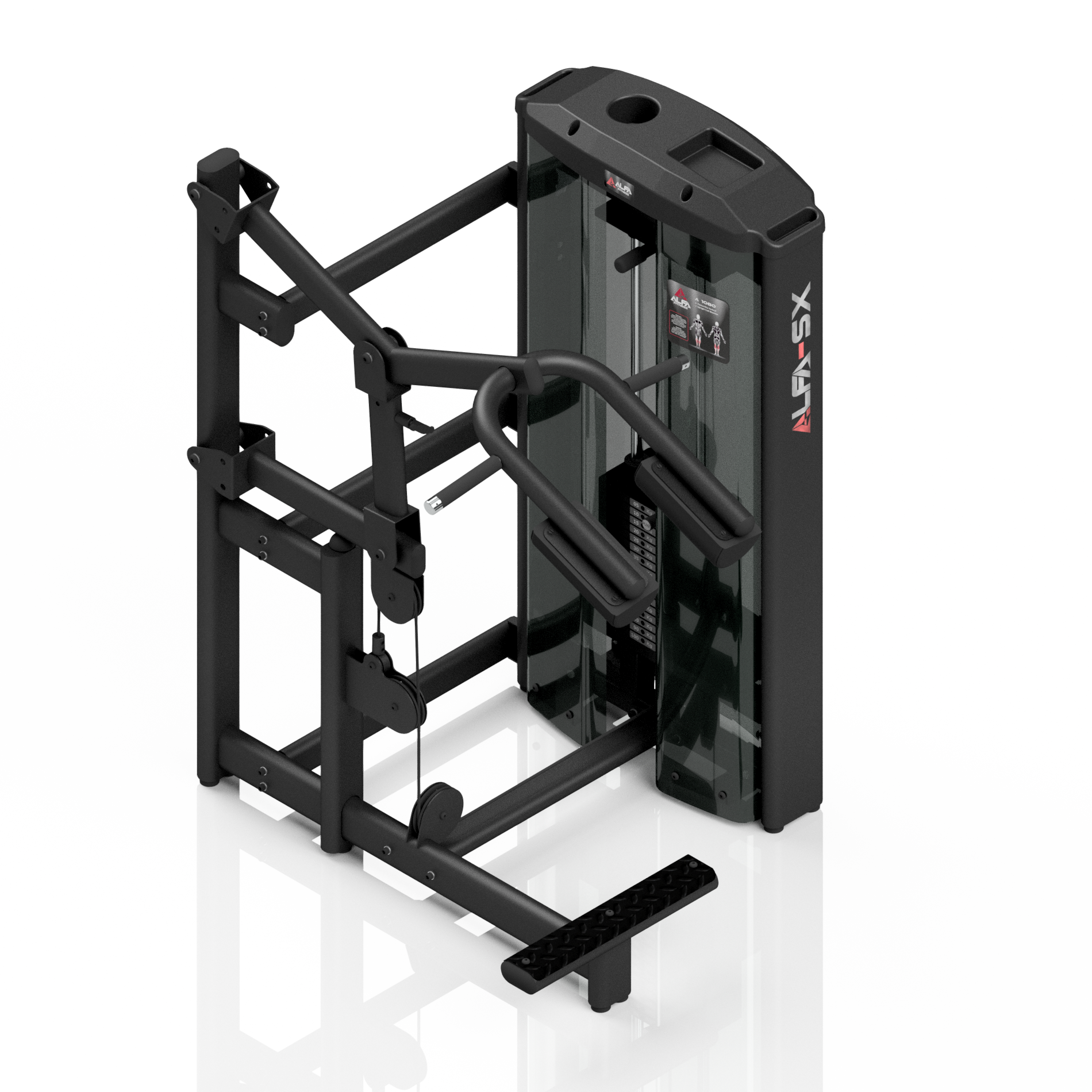 Leg Press Horizontal 100kg Alfa-TX - Suprafit