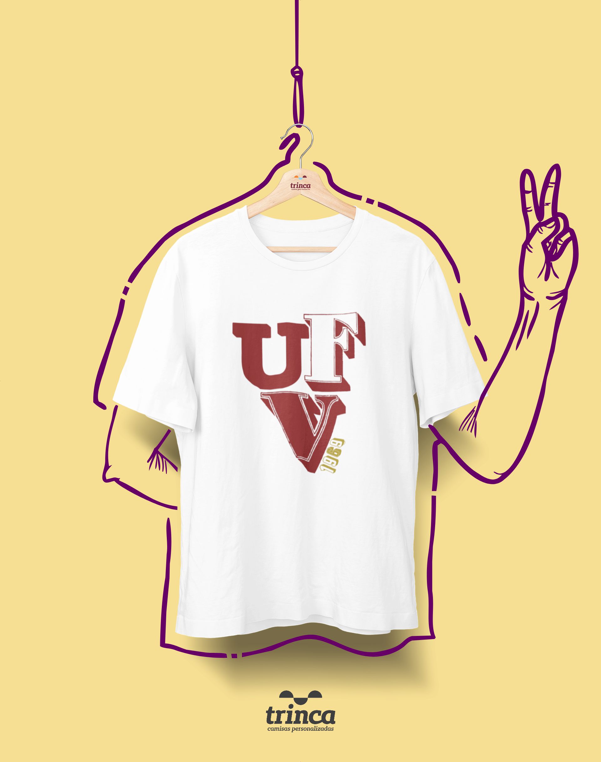 Camiseta - Coleção Sou Federal - UFV - Basic - Estampamos a melhor fase da  sua vida! | Trinca Camisas