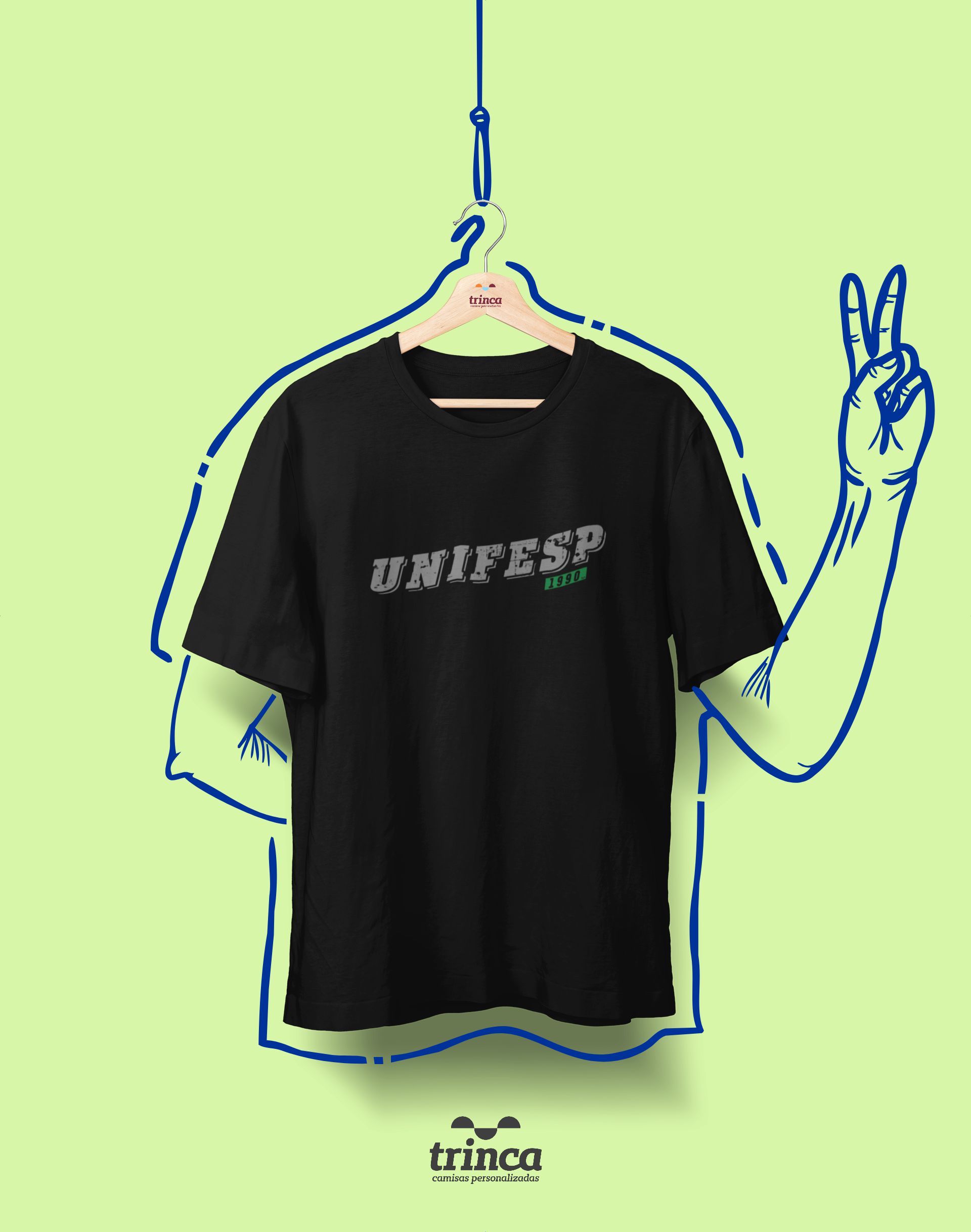 Camiseta - Coleção Somos UF - UNIFESP - Basic - Estampamos a melhor fase da  sua vida! | Trinca Camisas
