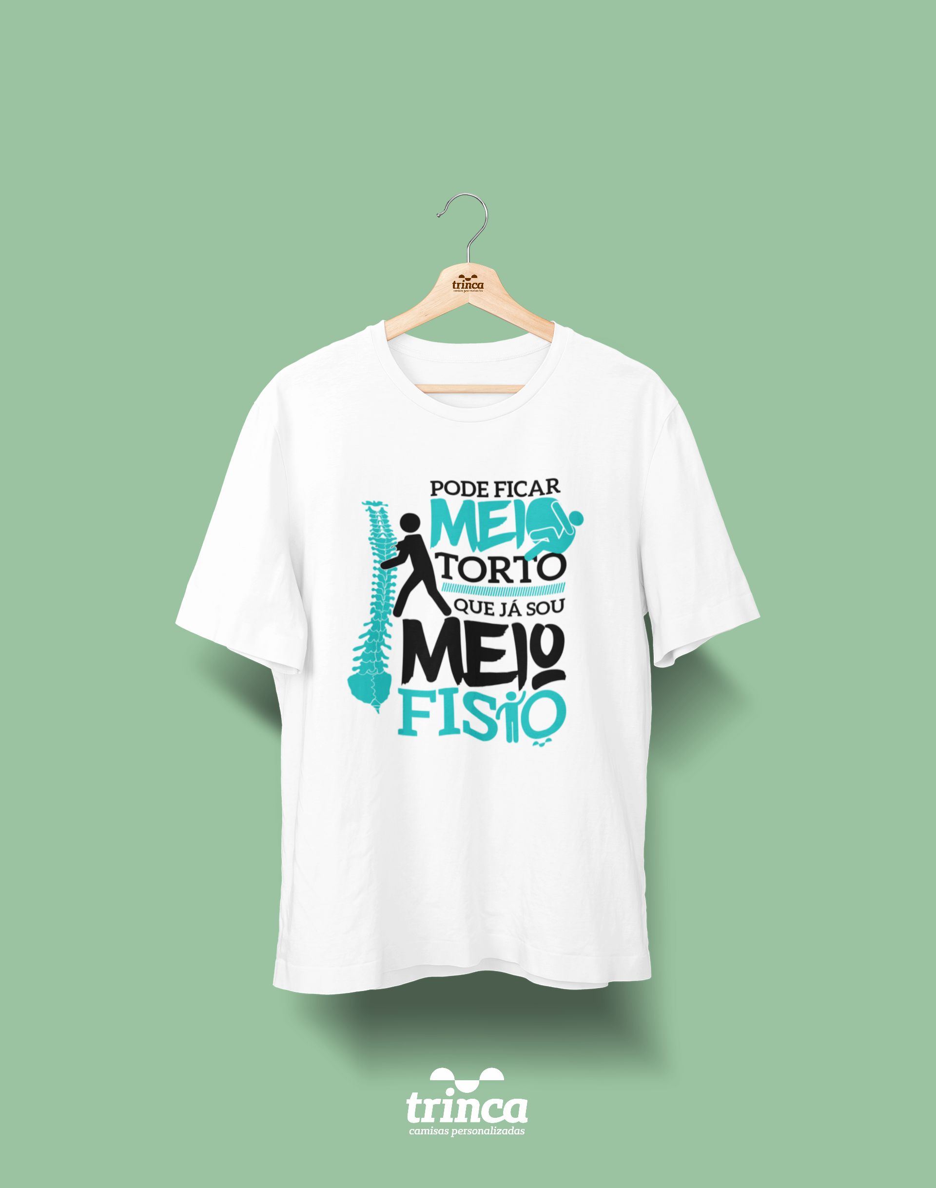 Camisa Universitária Fisioterapia - Meio Fisio - Basic - Estampamos a  melhor fase da sua vida! | Trinca Camisas