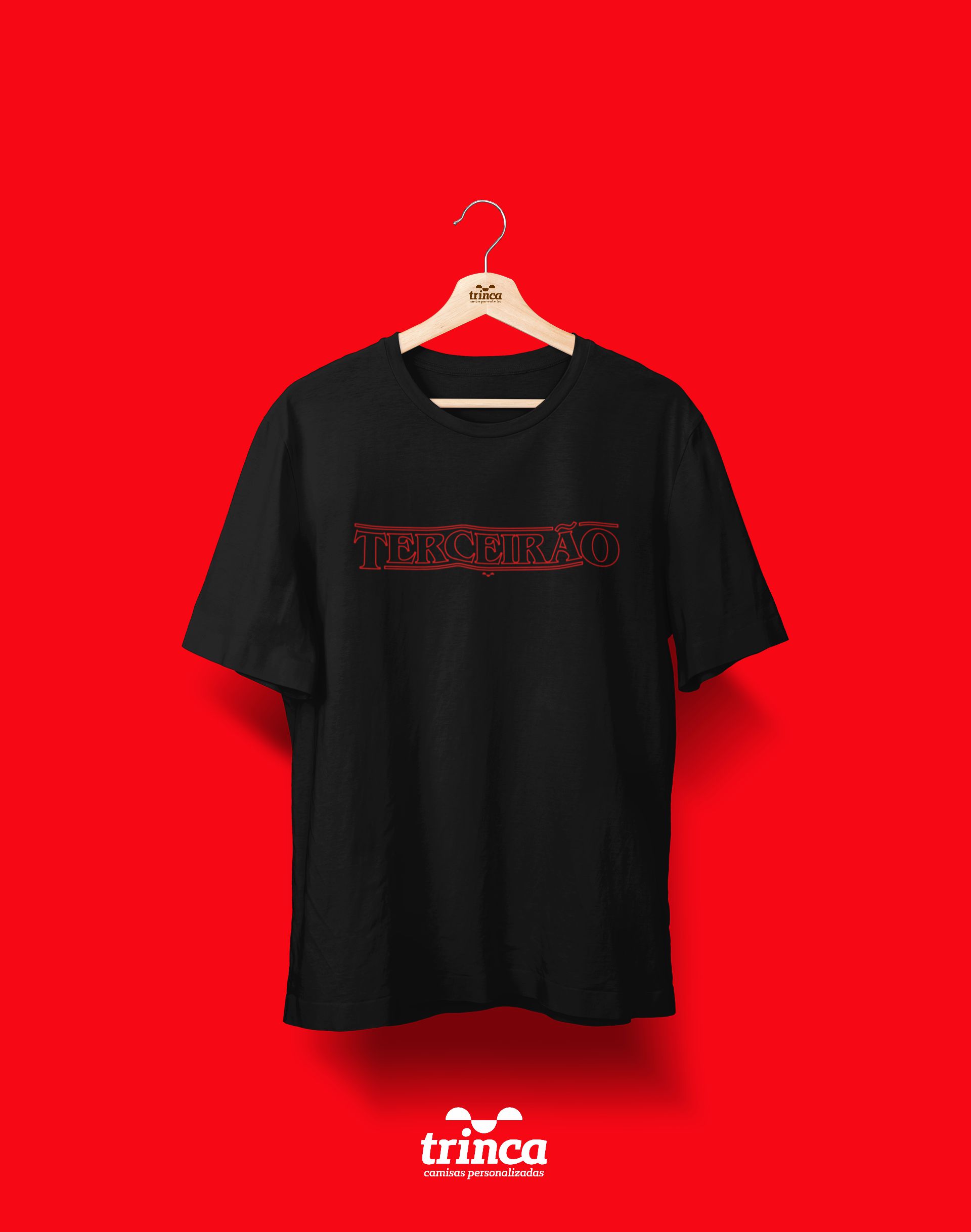 Camiseta Universitária - Terceirão - Stranger Things - Basic - Estampamos a  melhor fase da sua vida! | Trinca Camisas