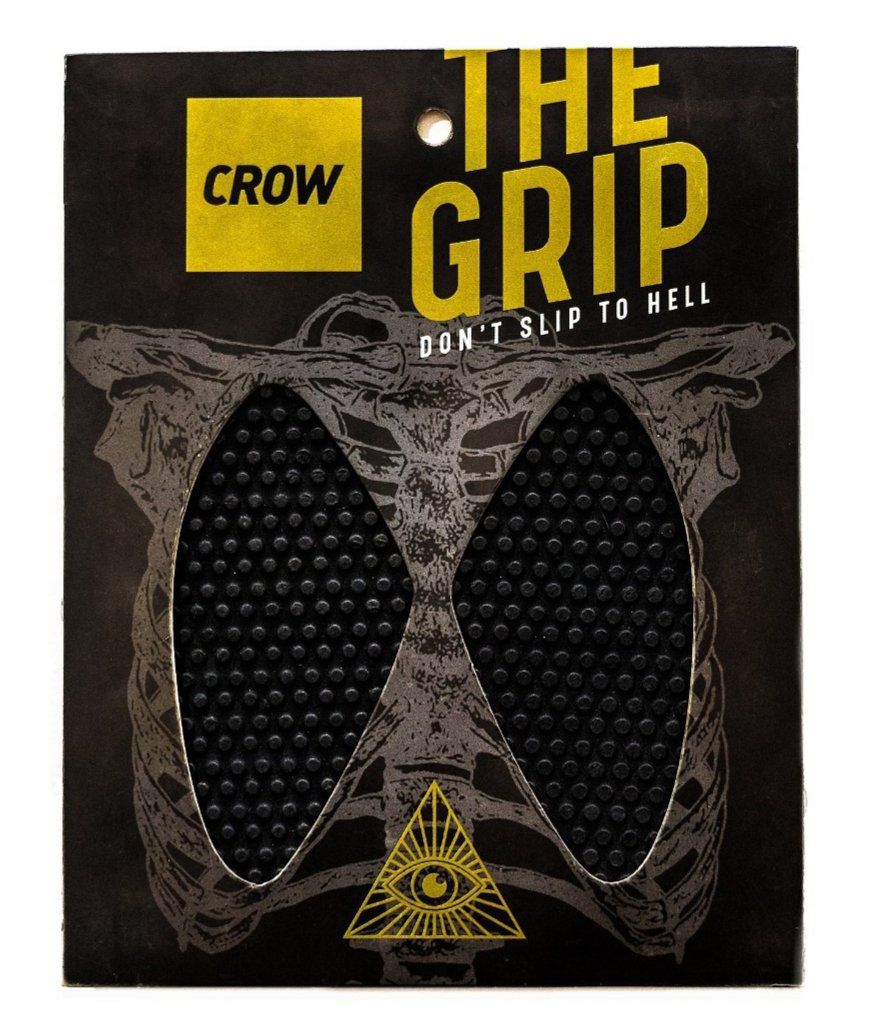 Deck de Bodyboard The Grip/ Crow Brands Preto BS Bodyboard Shop A